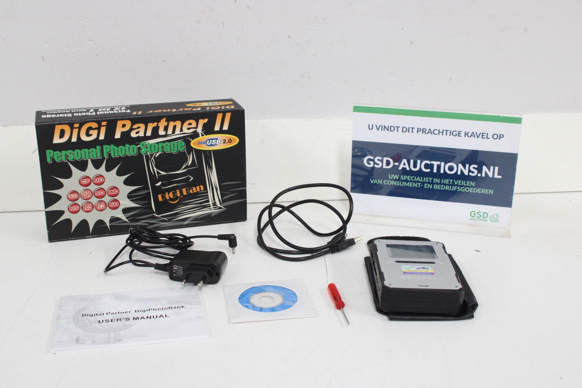 Digi Partner II personal photo storage – kavel bij GSD Auctions, Zoeterwoude