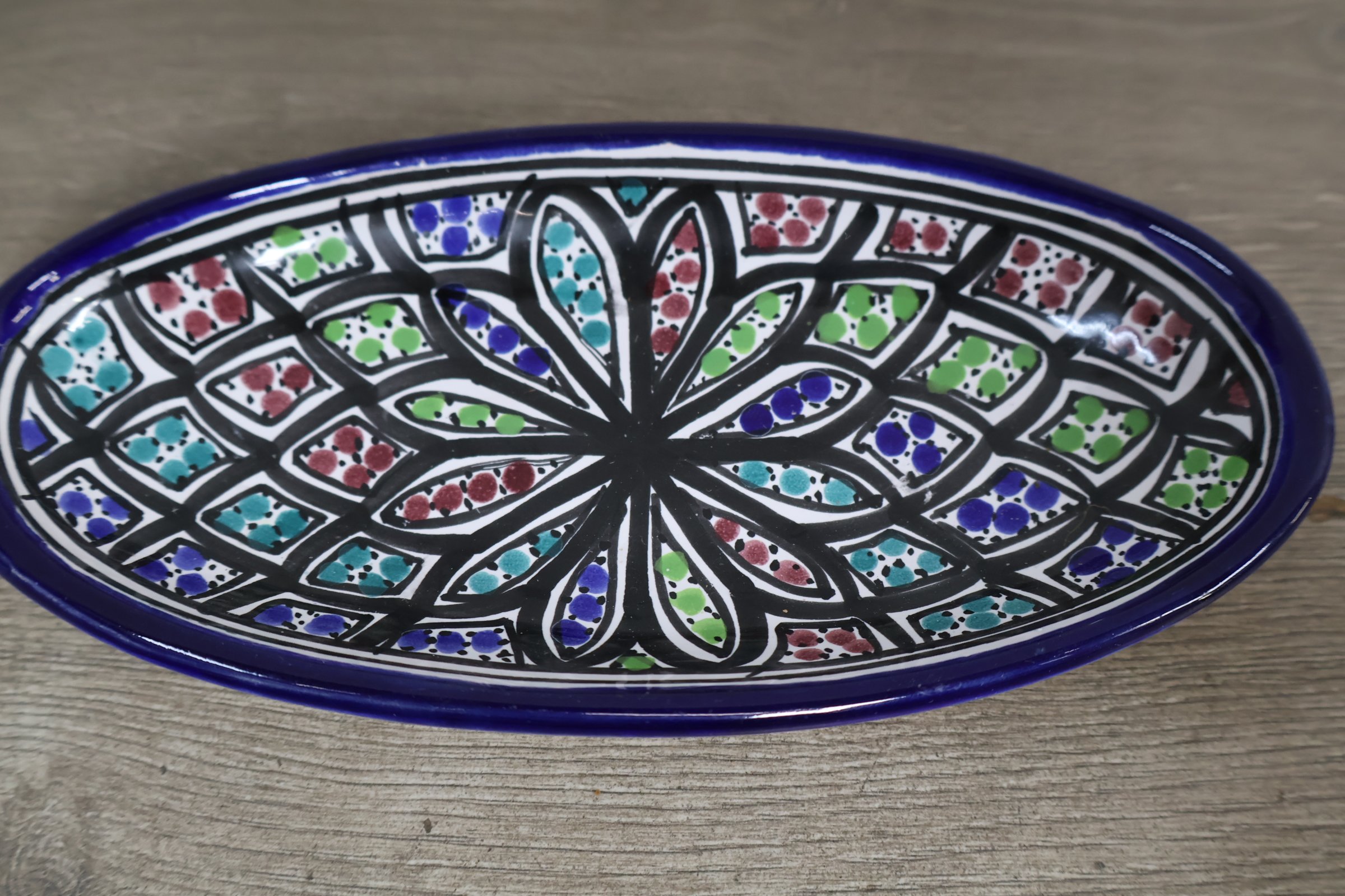 Set decoratieve borden met bloemmotieven'' – foto 6 – kavel bij GSD Auctions, Zoeterwoude