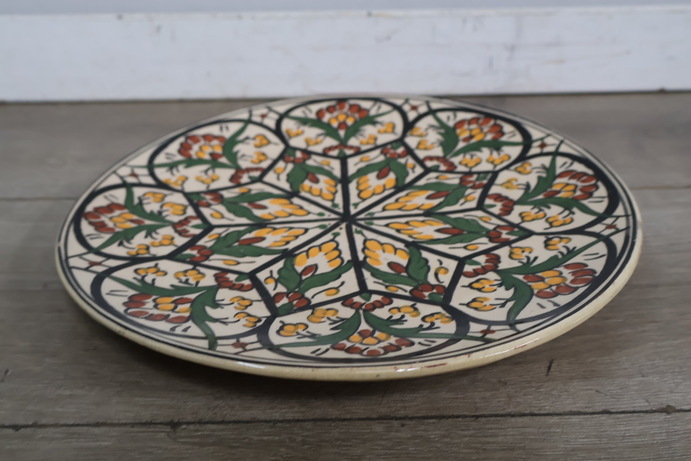 Set decoratieve borden met bloemmotieven'' – foto 8 – kavel bij GSD Auctions, Zoeterwoude