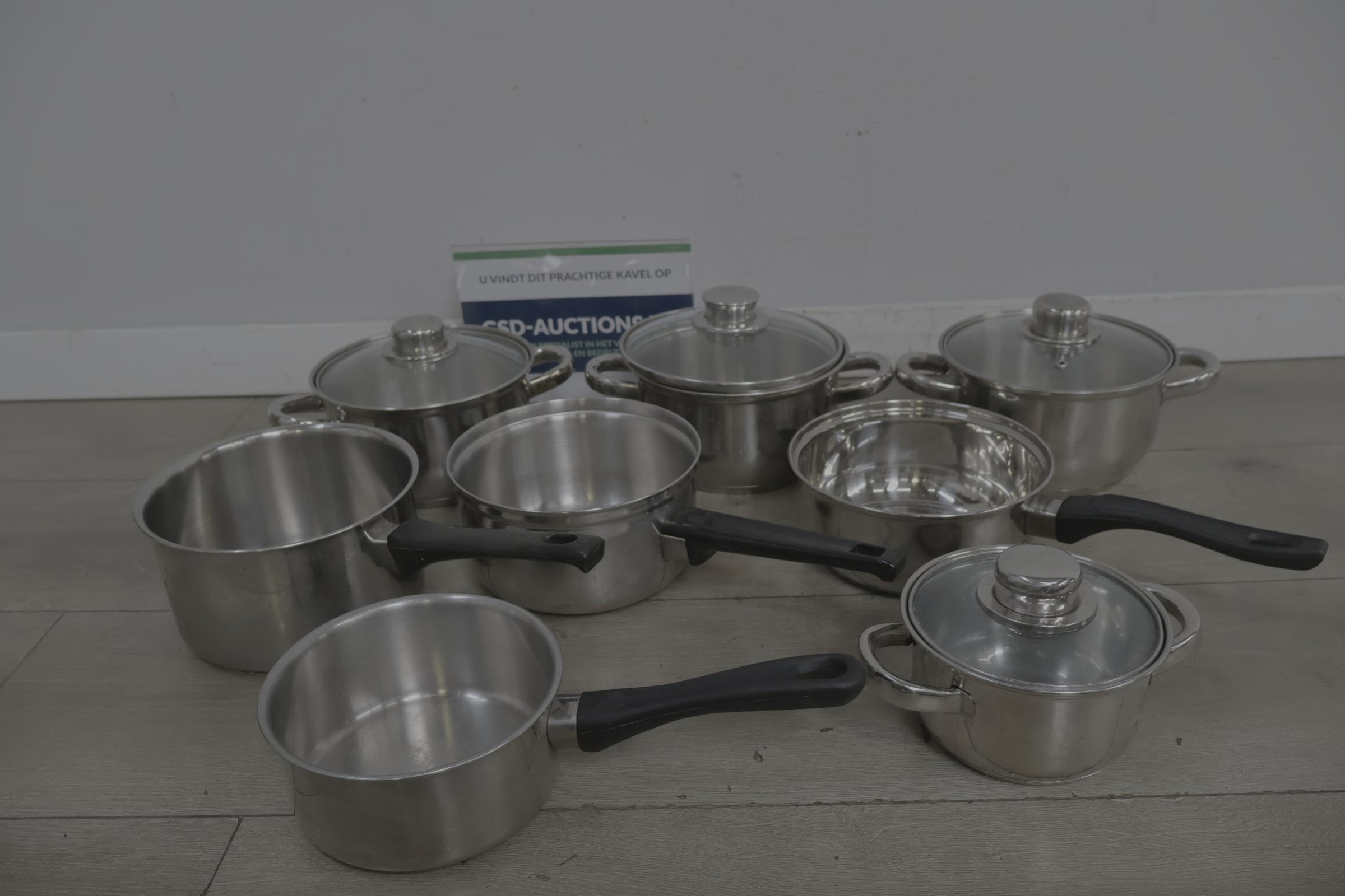 Set Pannen - Handy & Blokker – kavel bij GSD Auctions, Zoeterwoude
