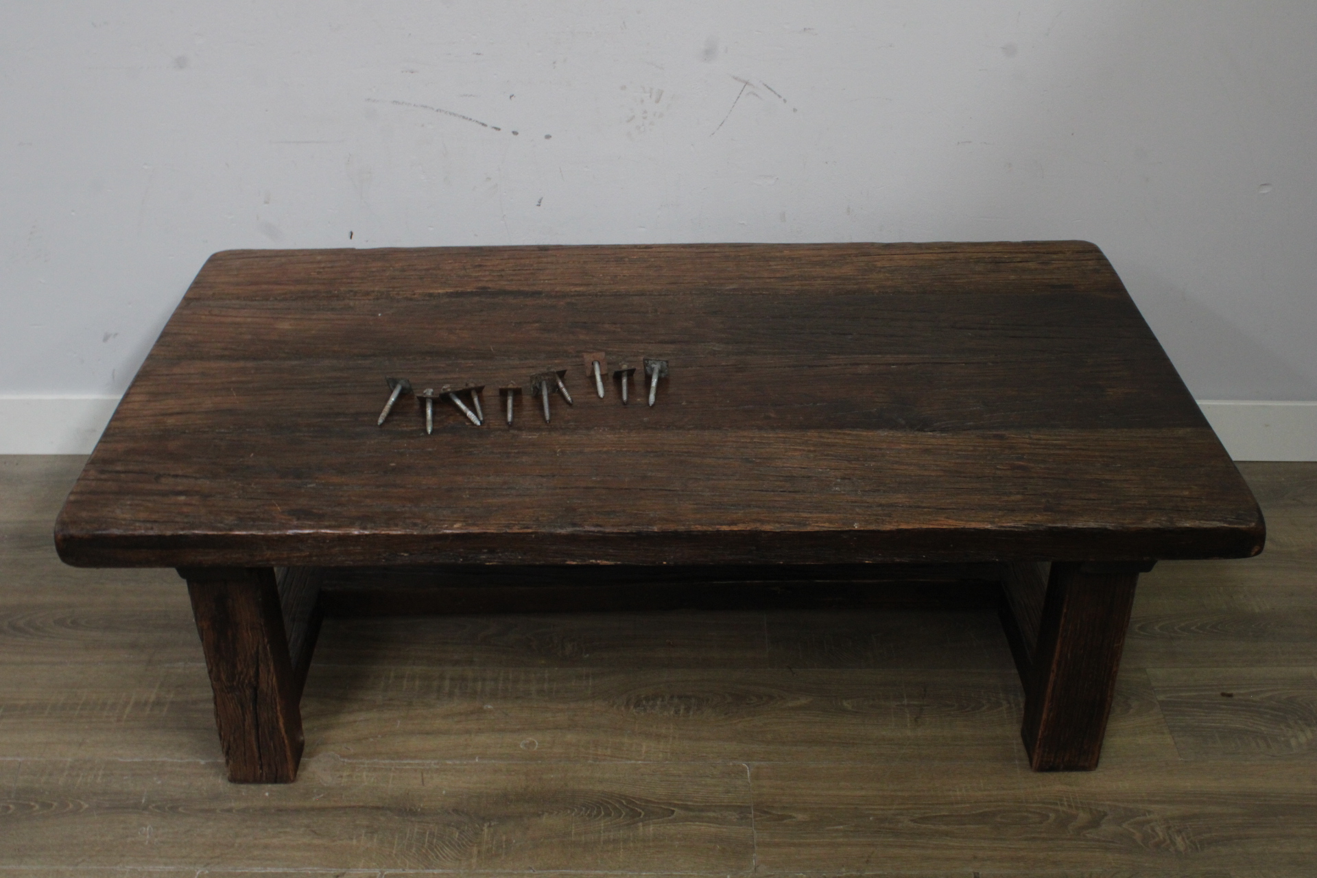 Antieke Houten Salontafel – foto 2 – kavel bij GSD Auctions, Zoeterwoude