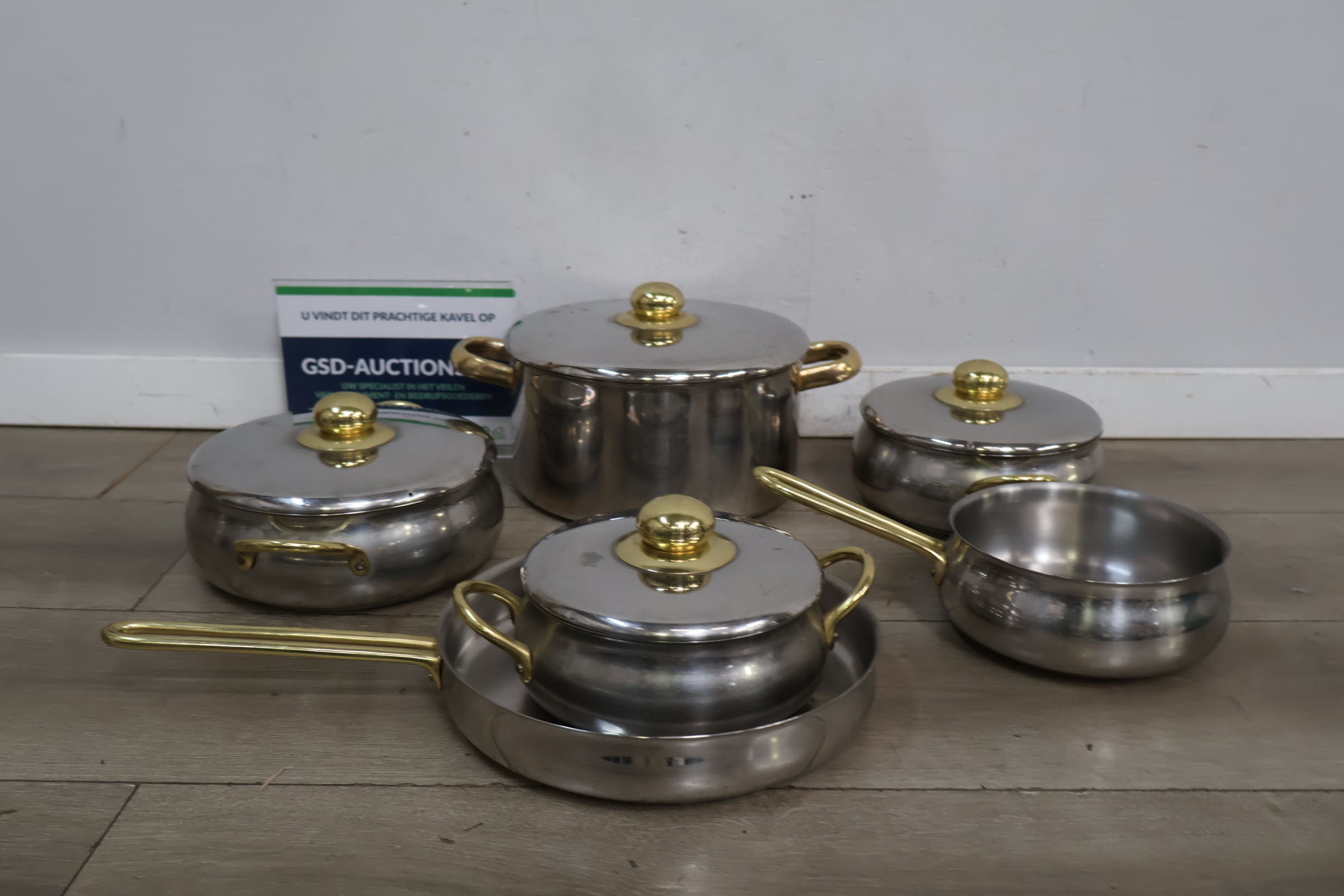 Pannenset – foto 3 – kavel bij GSD Auctions, Zoeterwoude