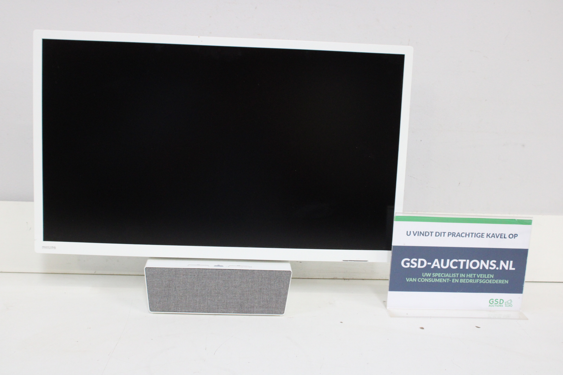 Philips beeldscherm met speaker – kavel bij GSD Auctions, Zoeterwoude