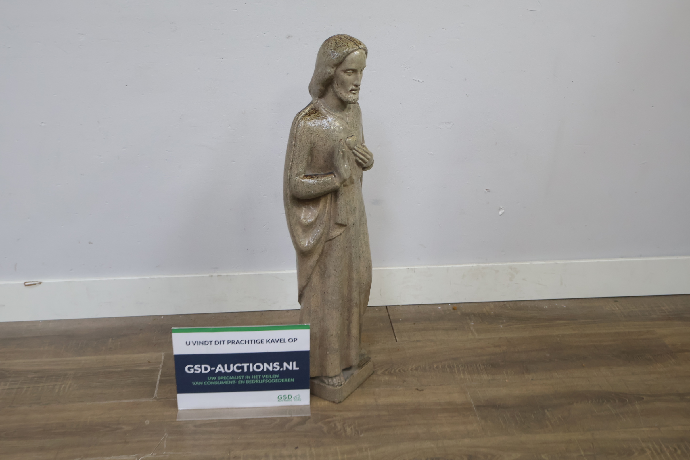 Groot Religieus beeld van Jezus - 80cm – foto 2 – kavel bij GSD Auctions, Zoeterwoude