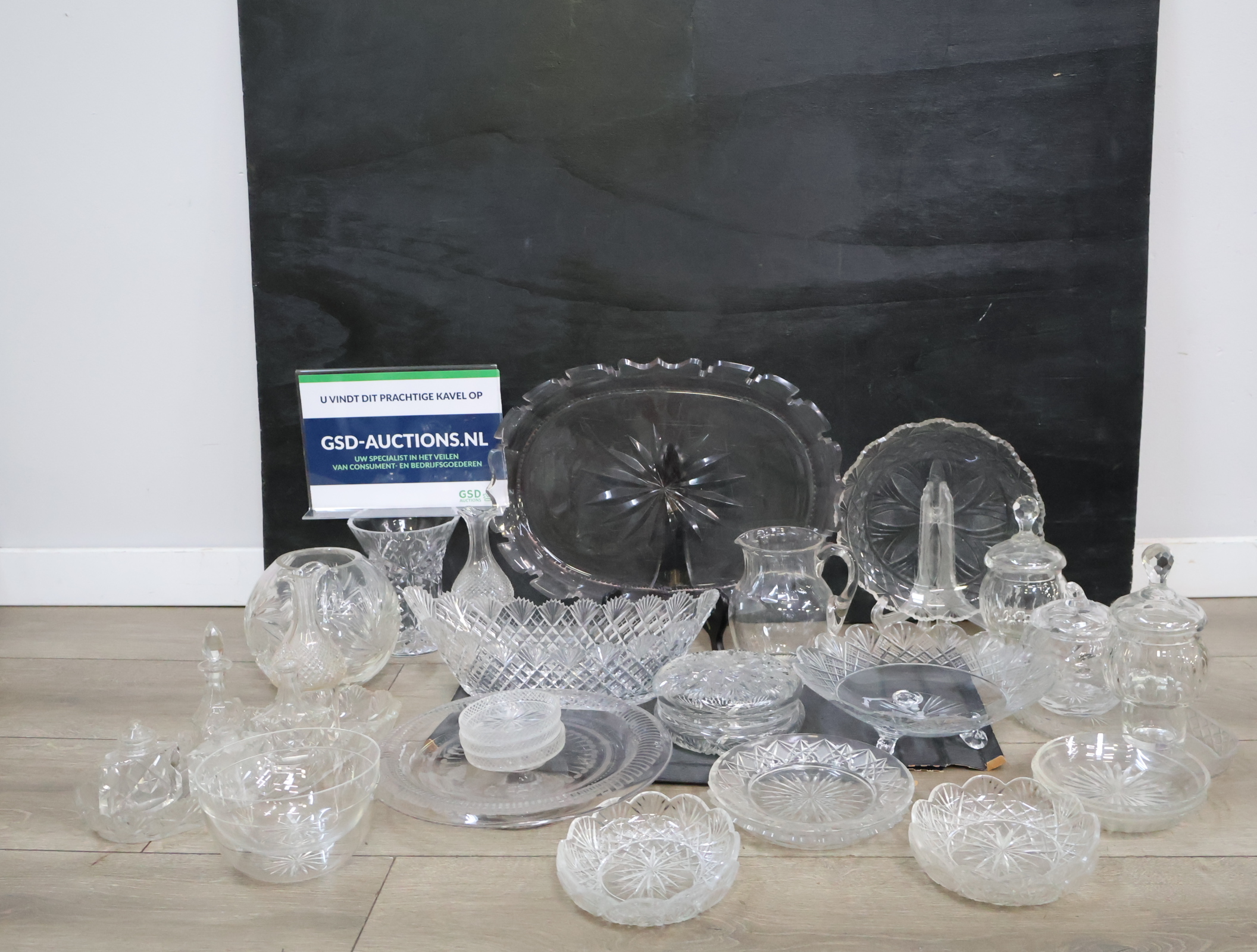 Grote Verzameling Kristal – kavel bij GSD Auctions, Zoeterwoude