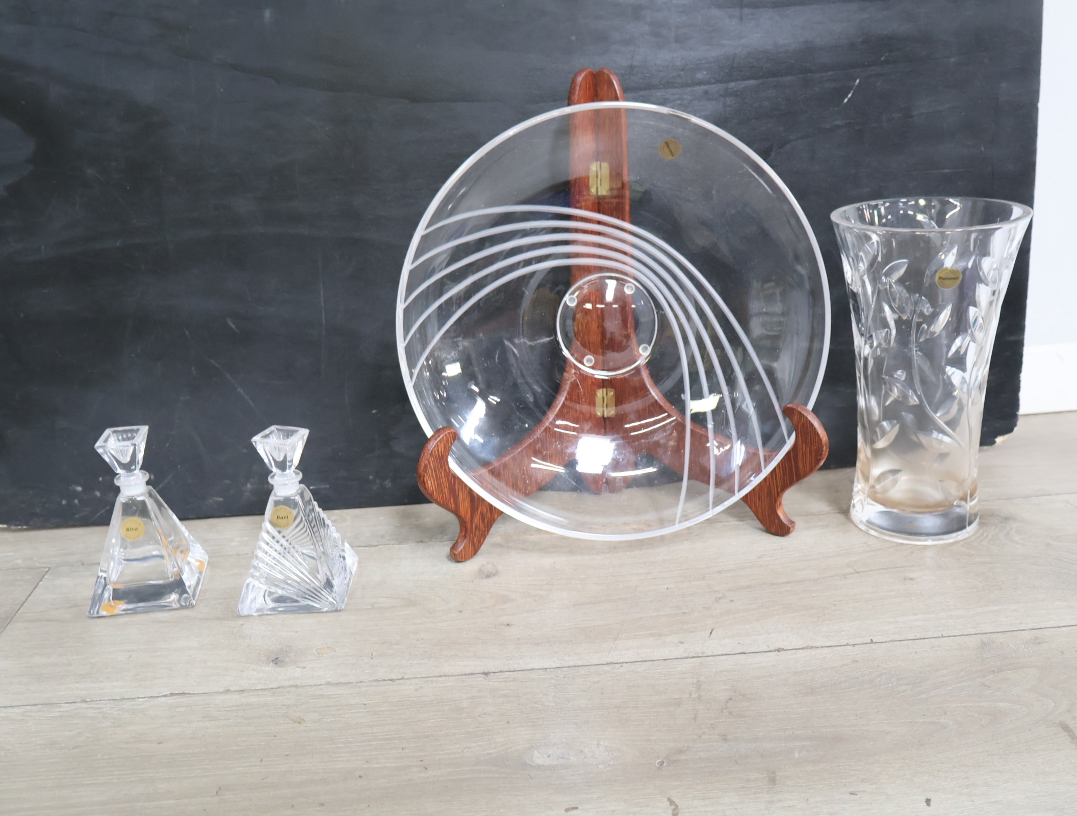 Kristallen Vaas & Schaal' – foto 3 – kavel bij GSD Auctions, Zoeterwoude