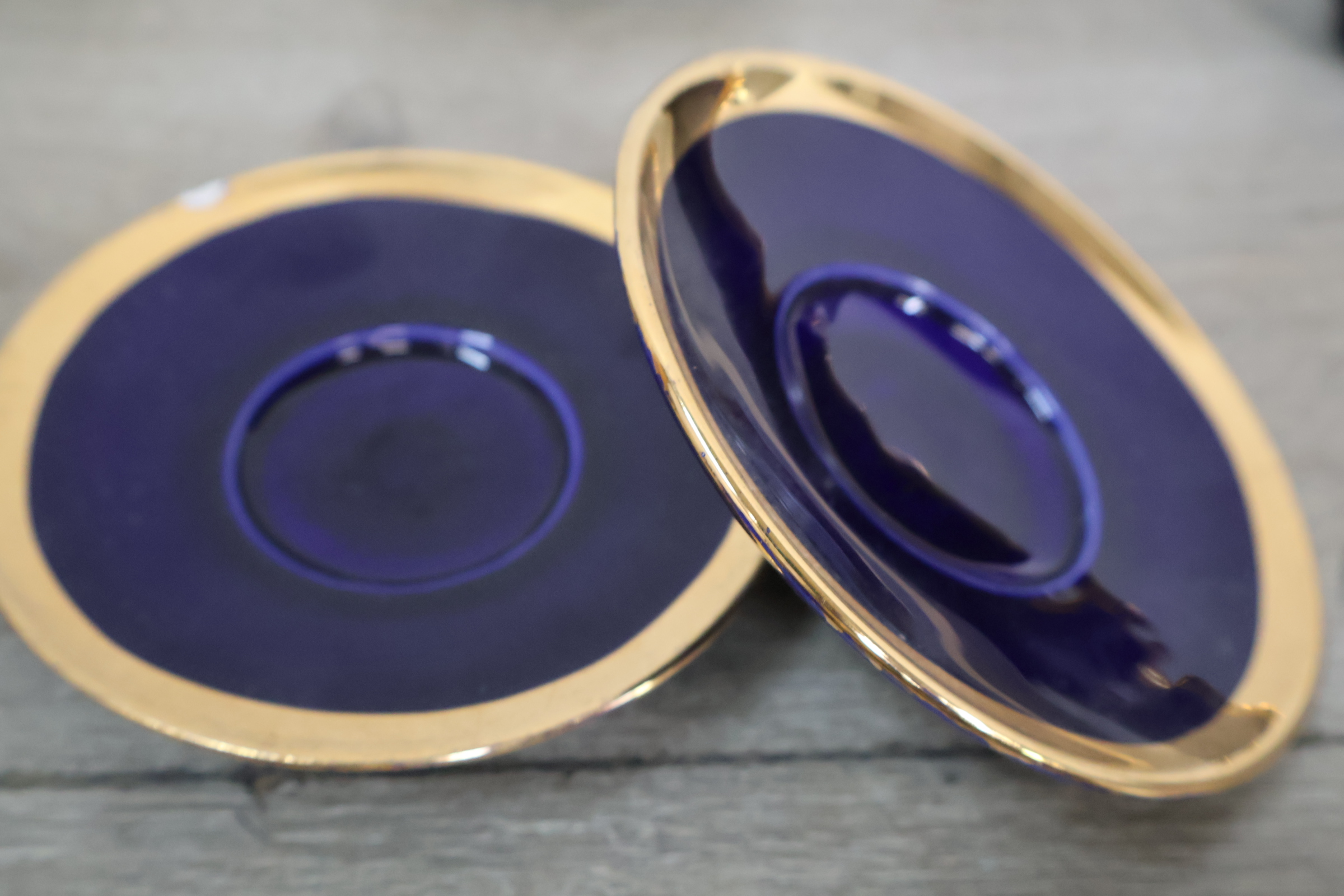 Set van 11 porseleinen espresso kop en schotels – foto 7 – kavel bij GSD Auctions, Zoeterwoude