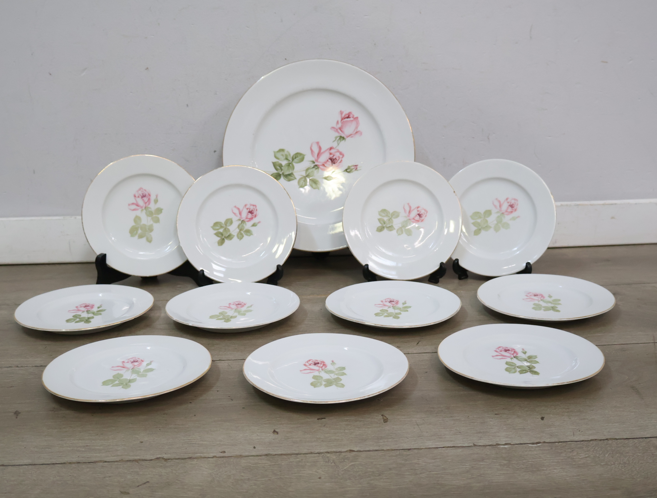 Serviesset met rozenmotief – foto 5 – kavel bij GSD Auctions, Zoeterwoude
