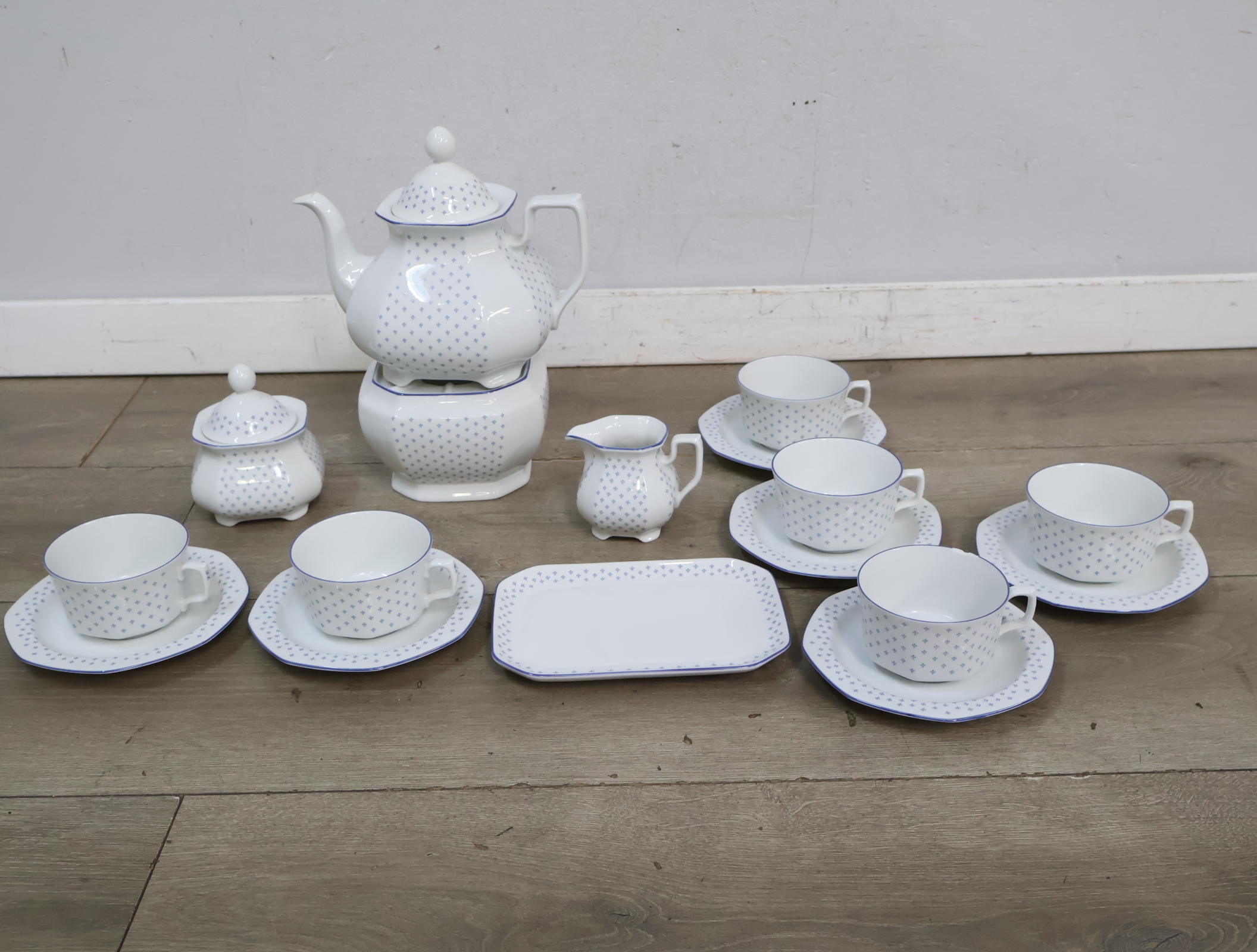 Vintage W.Germany servies met theepot en kopjes – foto 3 – kavel bij GSD Auctions, Zoeterwoude