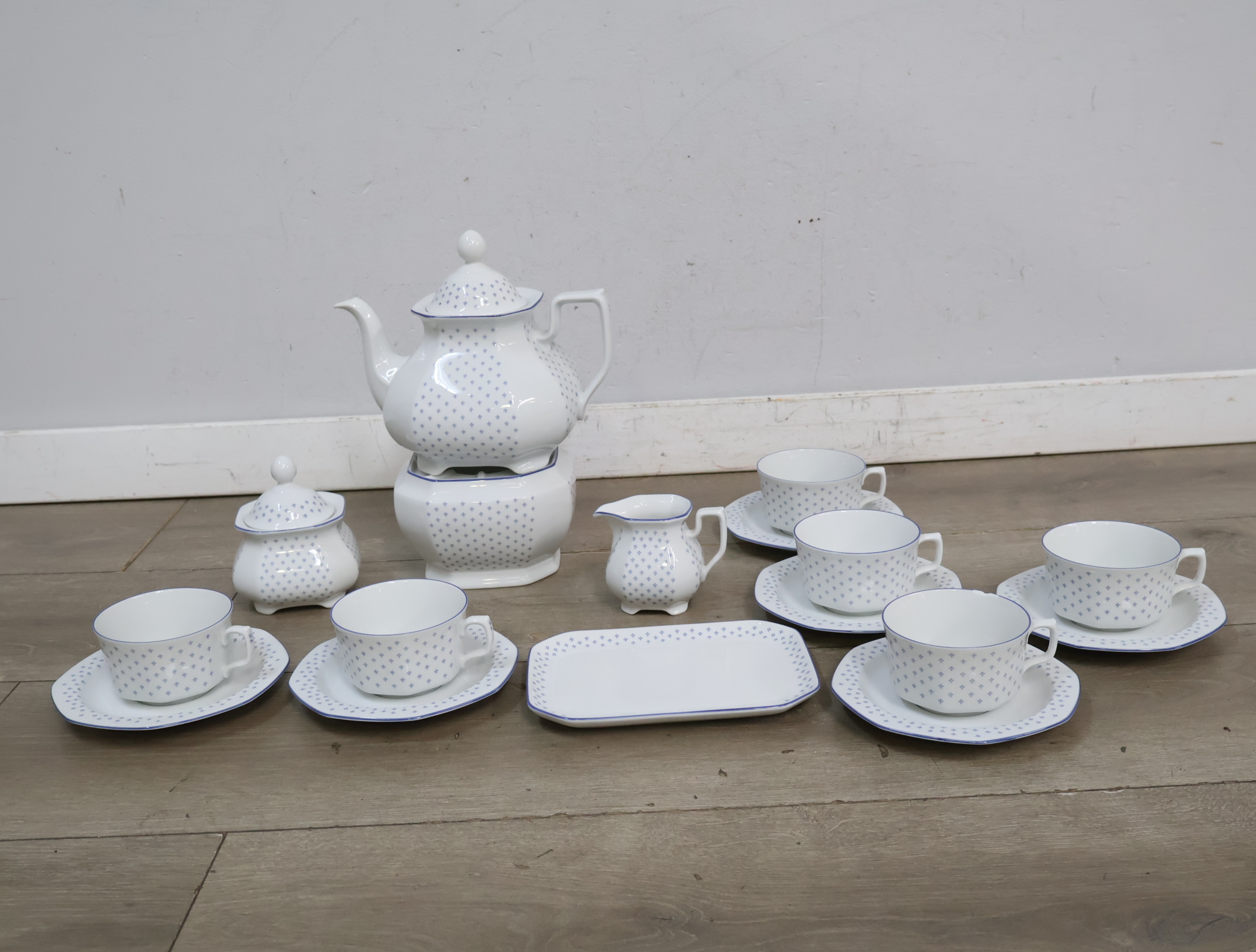 Vintage W.Germany servies met theepot en kopjes – foto 4 – kavel bij GSD Auctions, Zoeterwoude