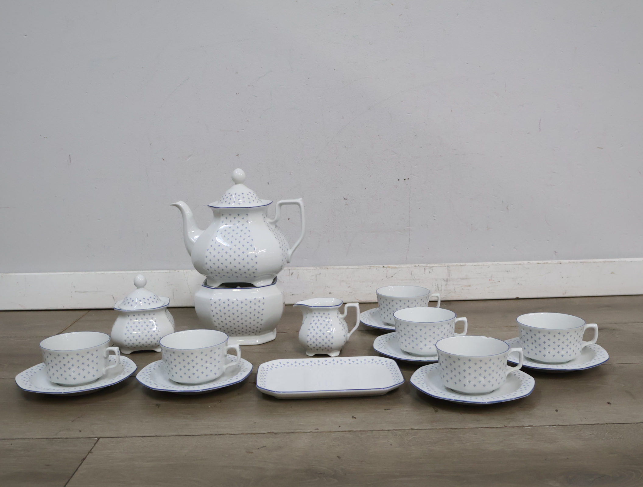 Vintage W.Germany servies met theepot en kopjes – foto 5 – kavel bij GSD Auctions, Zoeterwoude