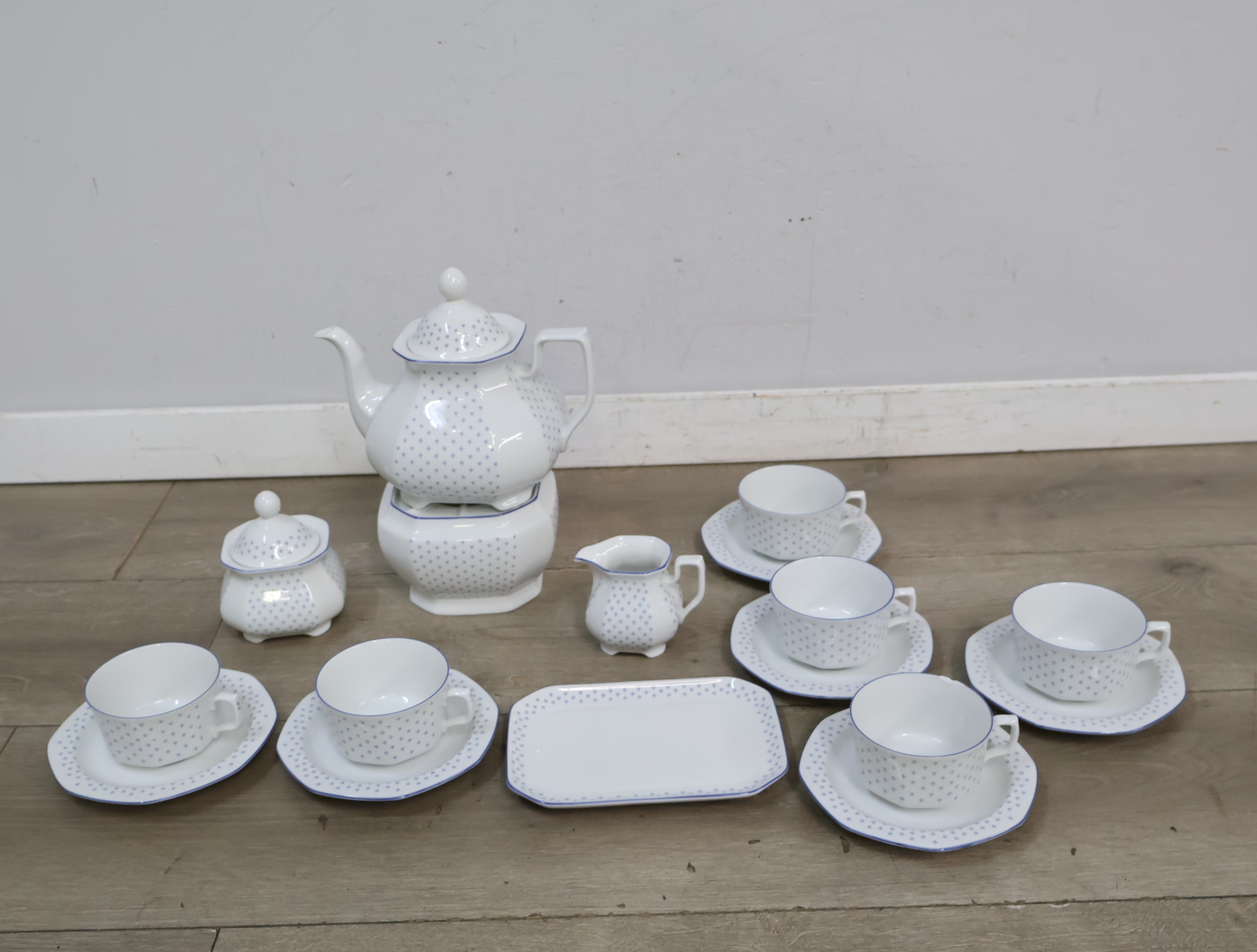 Vintage W.Germany servies met theepot en kopjes – foto 6 – kavel bij GSD Auctions, Zoeterwoude