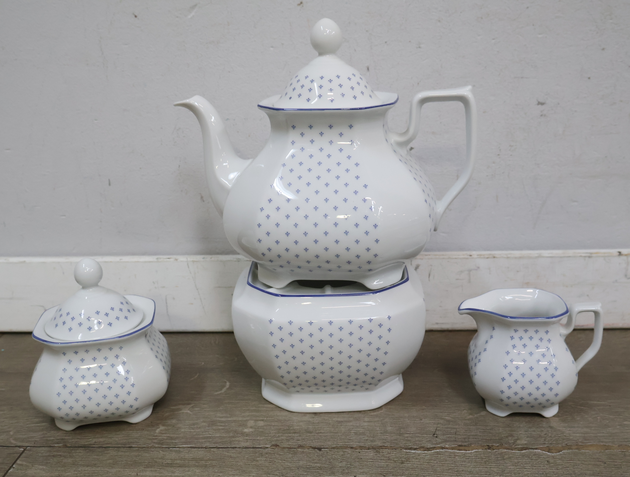 Vintage W.Germany servies met theepot en kopjes – foto 7 – kavel bij GSD Auctions, Zoeterwoude
