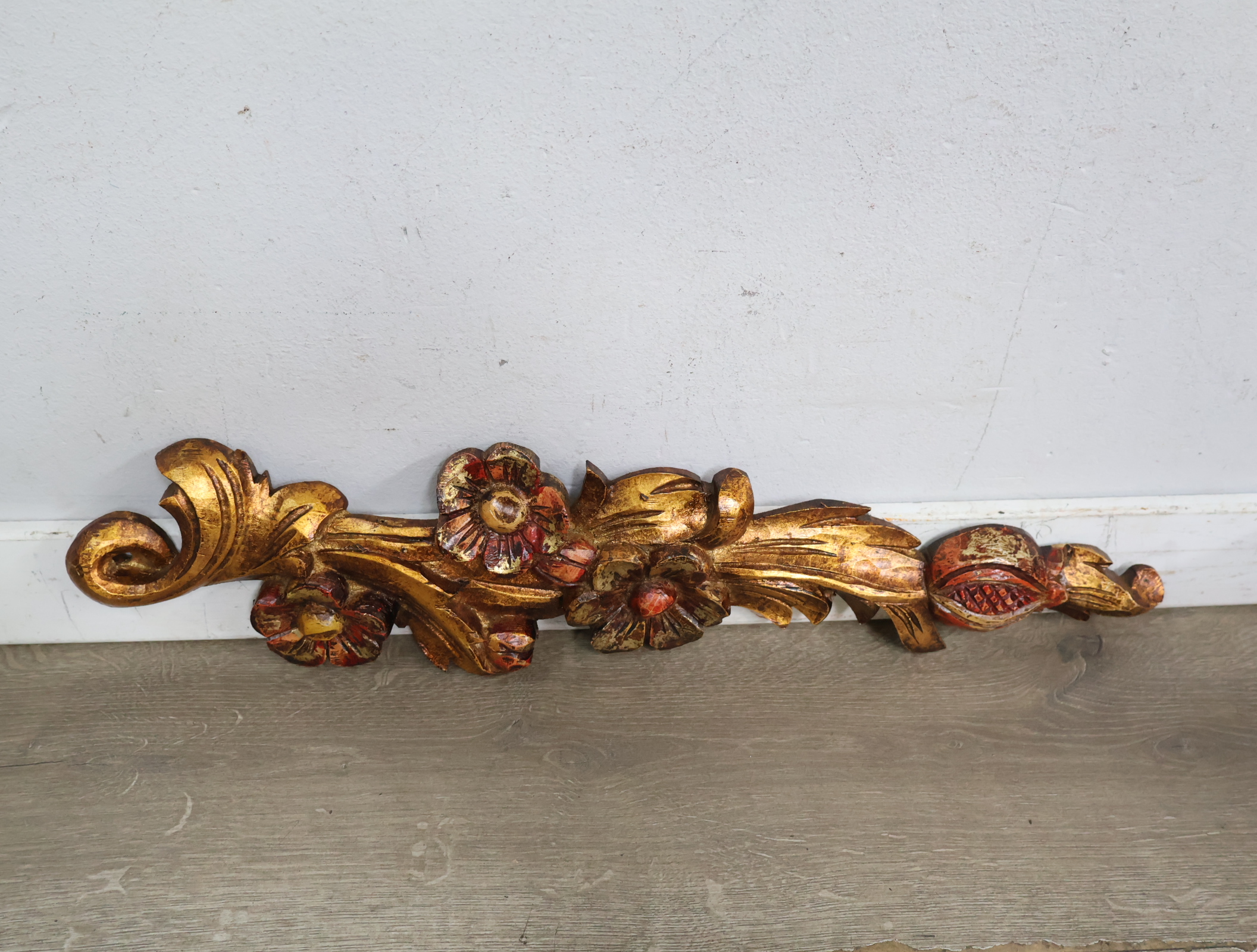 Bloemenmotief Wandornament' – foto 6 – kavel bij GSD Auctions, Zoeterwoude