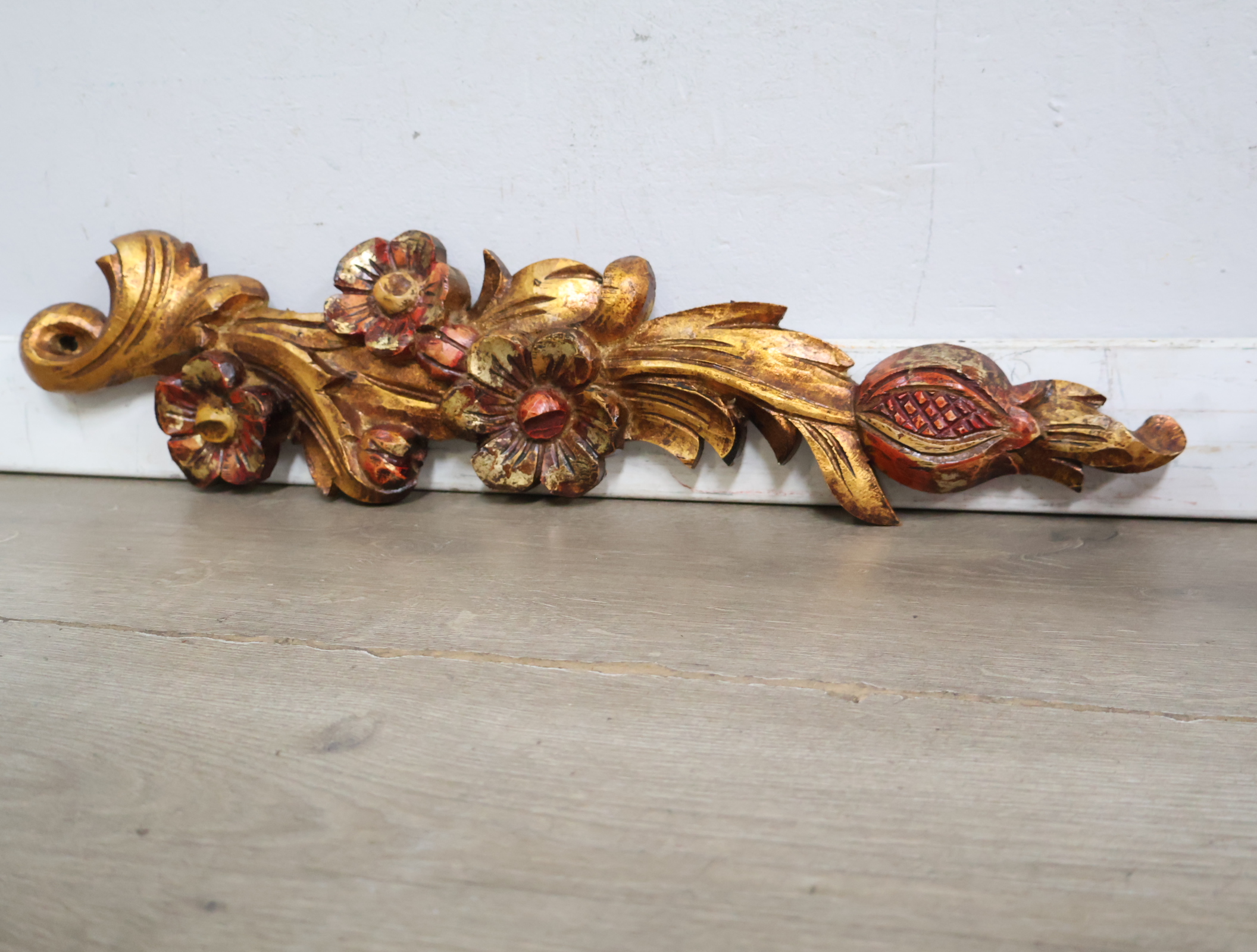 Bloemenmotief Wandornament' – foto 8 – kavel bij GSD Auctions, Zoeterwoude