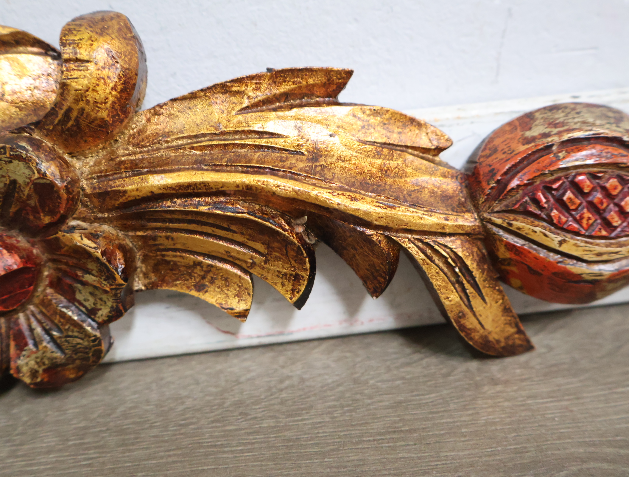 Bloemenmotief Wandornament' – foto 10 – kavel bij GSD Auctions, Zoeterwoude