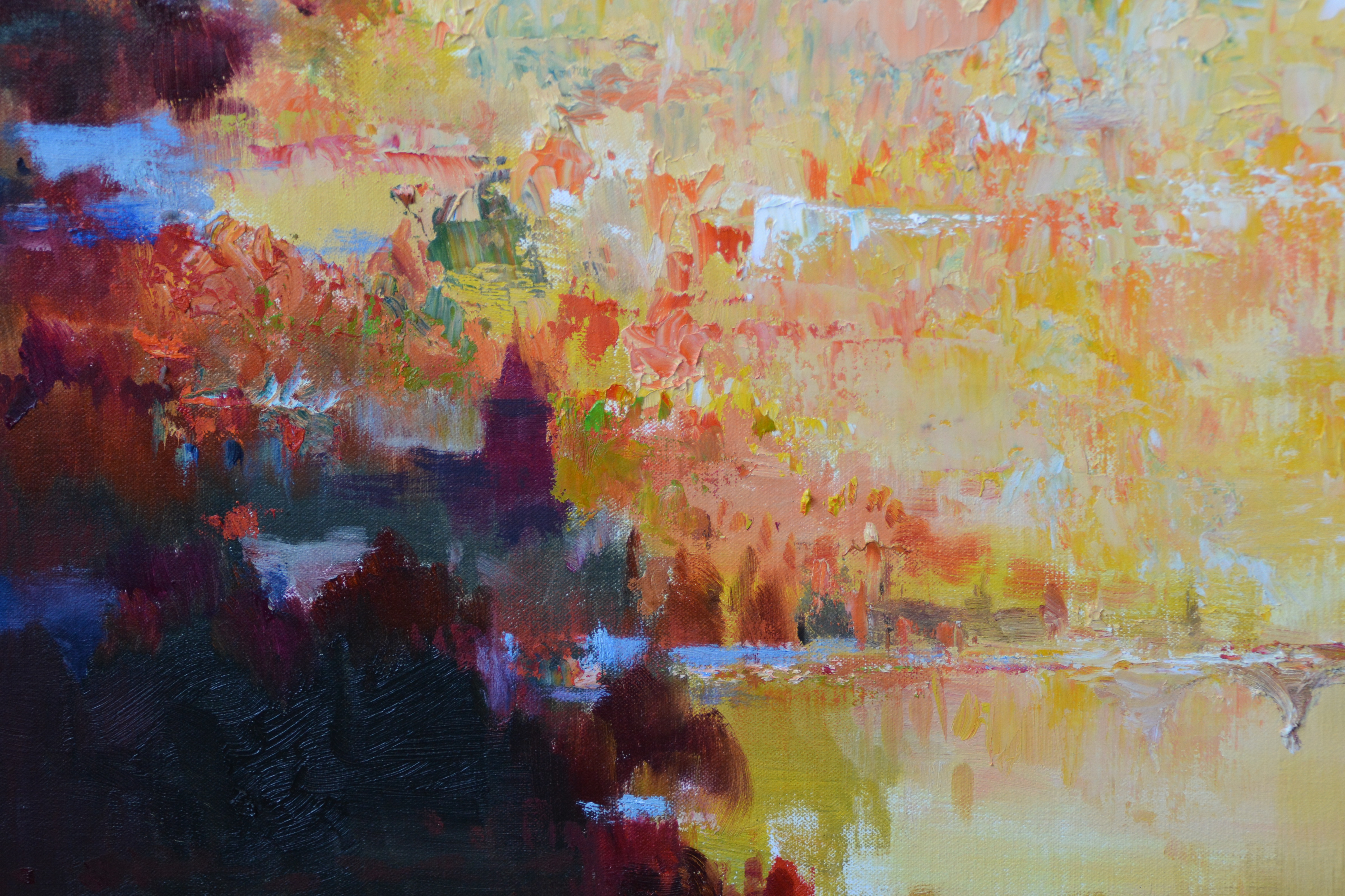 Schilderij van J. Bittenberger: 'Prágai tavasz I'. 2010 – foto 7 – kavel bij GSD Auctions, Zoeterwoude