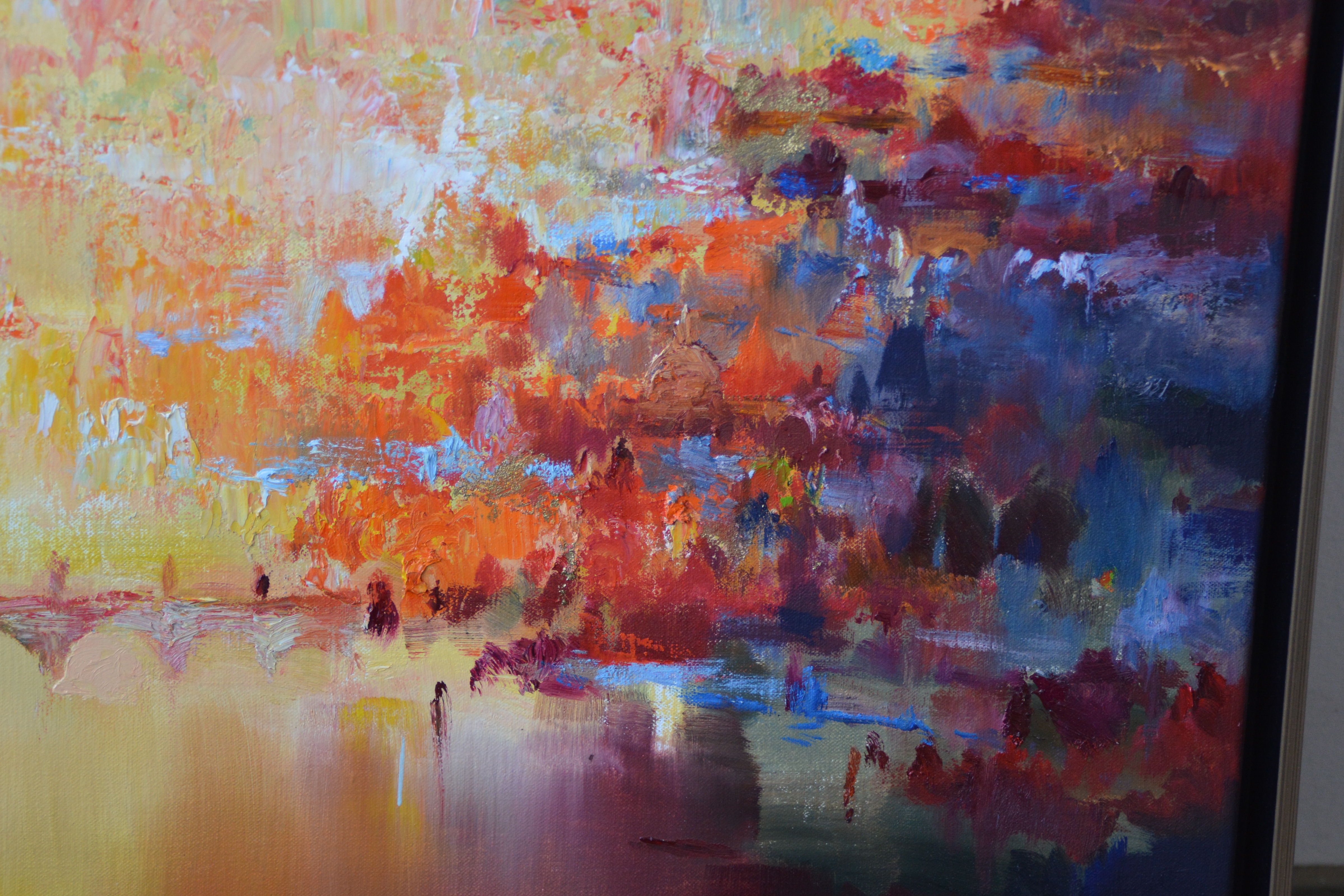 Schilderij van J. Bittenberger: 'Prágai tavasz I'. 2010 – foto 6 – kavel bij GSD Auctions, Zoeterwoude
