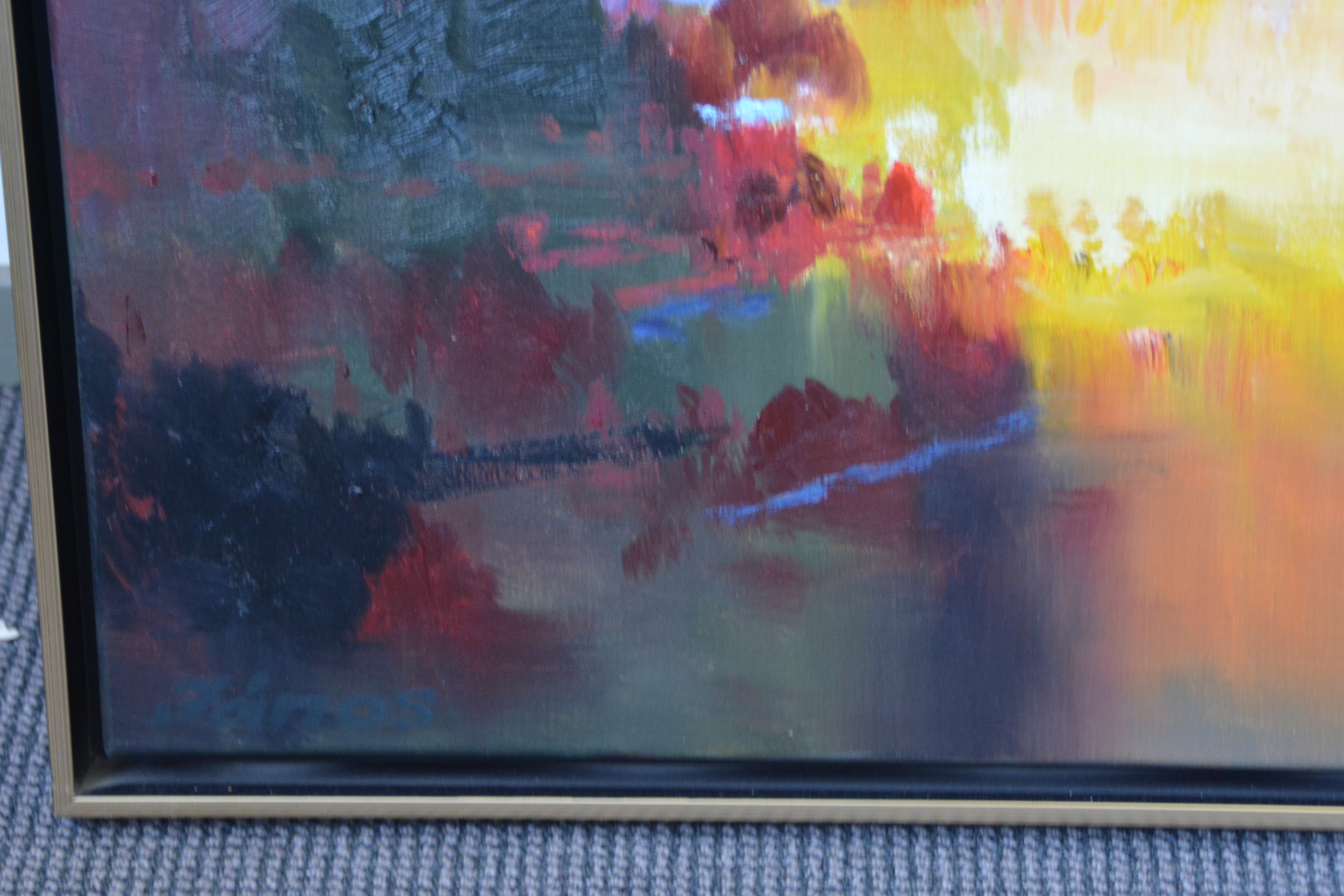 Schilderij van J. Bittenberger: 'Prágai tavasz I'. 2010 – foto 4 – kavel bij GSD Auctions, Zoeterwoude