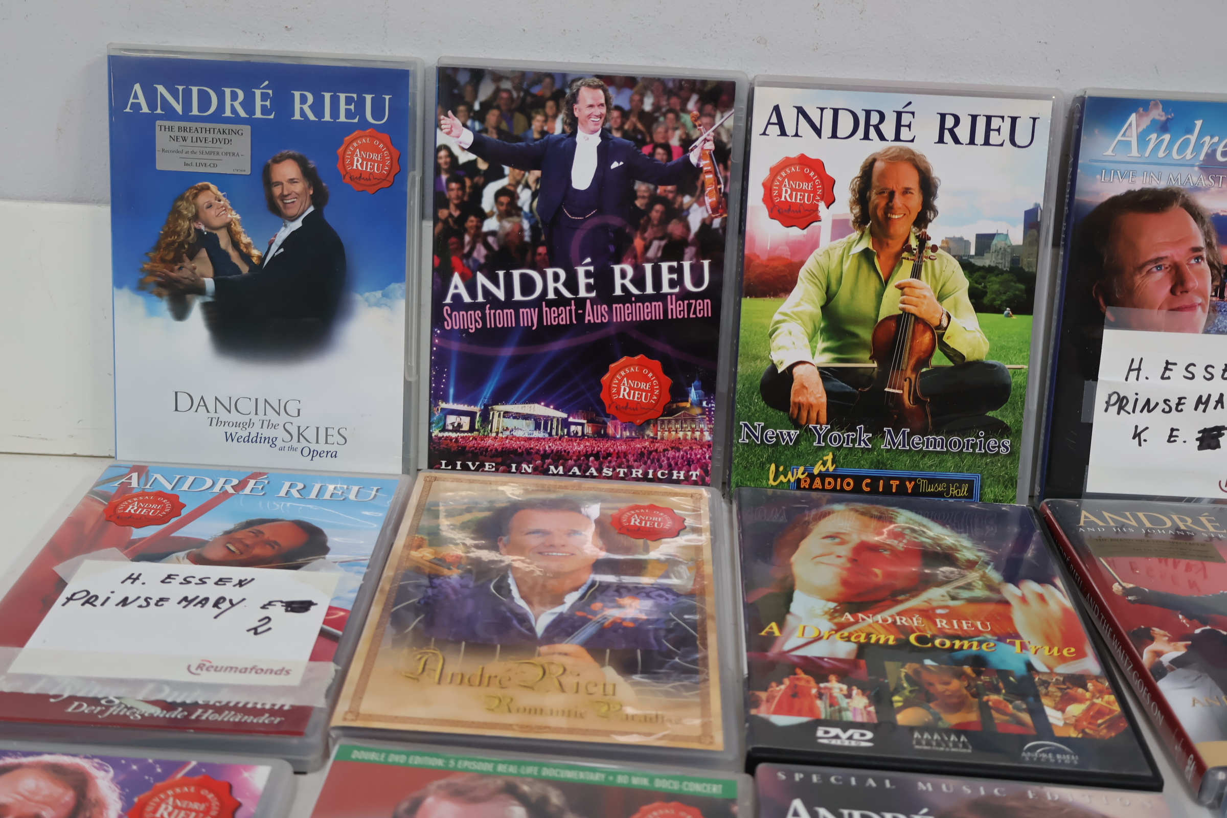 Verzameling André Rieu DVD's'' – foto 4 – kavel bij GSD Auctions, Zoeterwoude