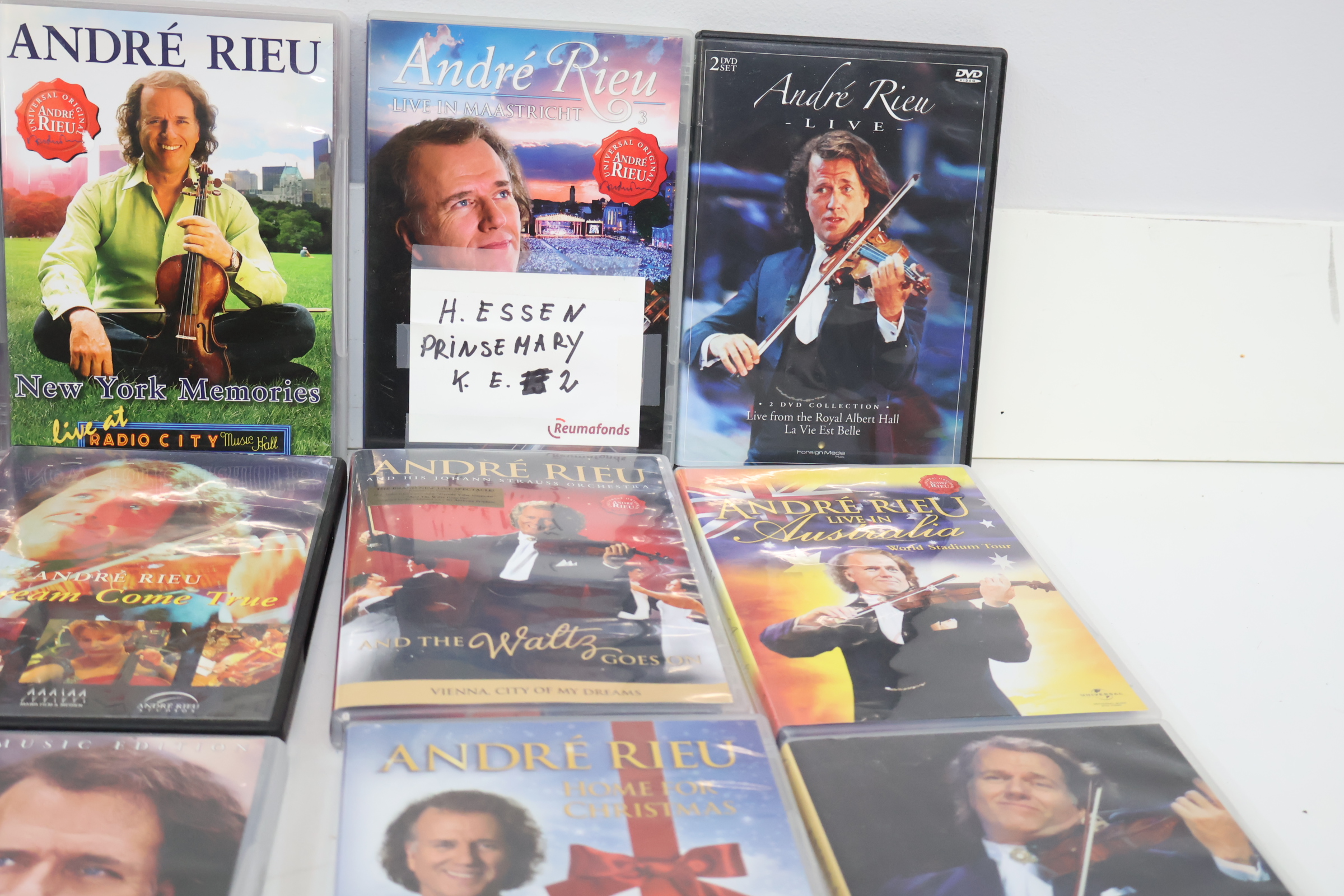 Verzameling André Rieu DVD's'' – foto 5 – kavel bij GSD Auctions, Zoeterwoude