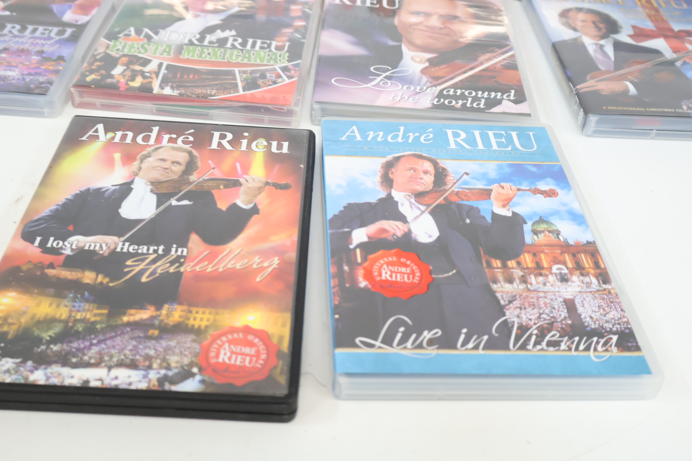 Verzameling André Rieu DVD's'' – foto 6 – kavel bij GSD Auctions, Zoeterwoude