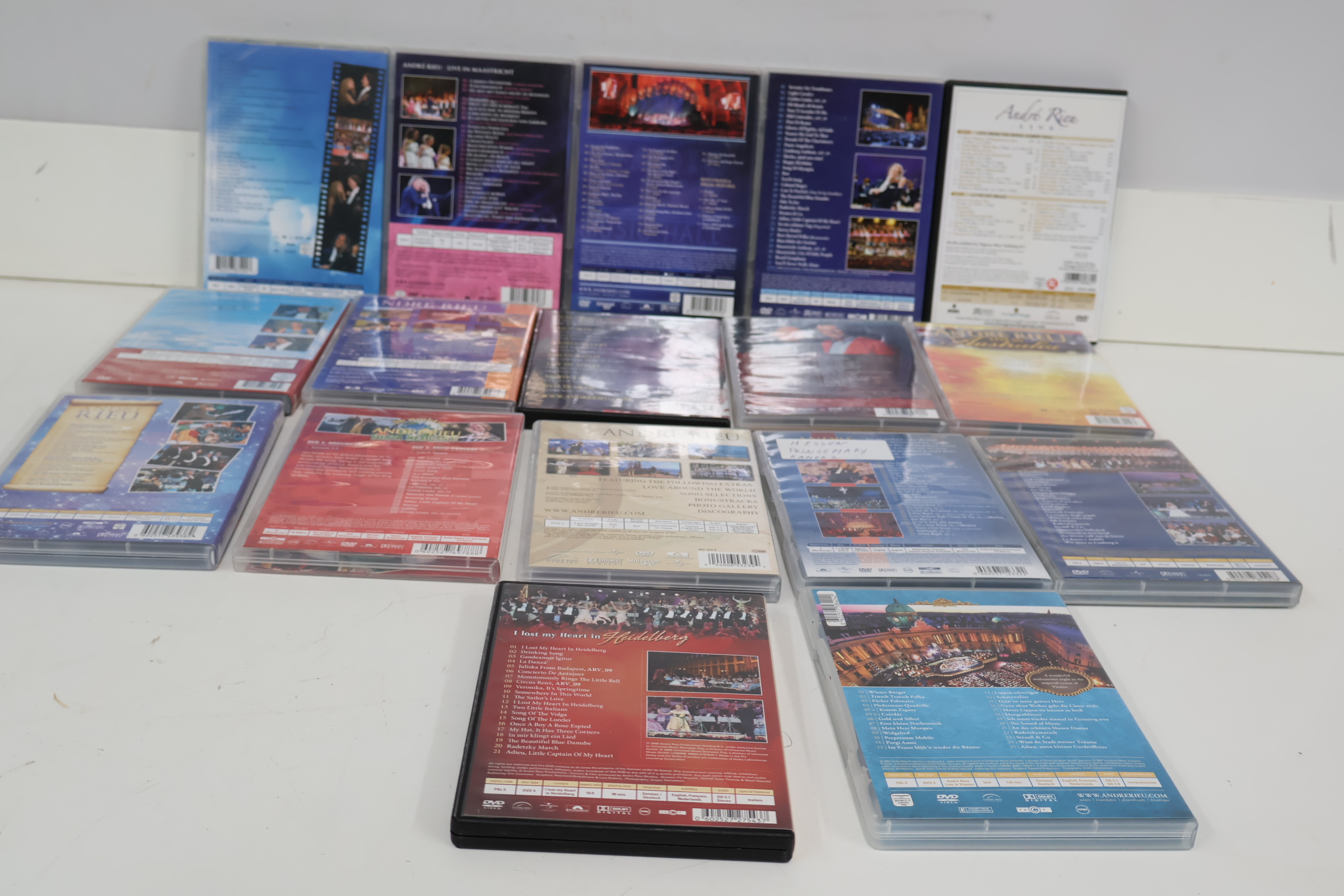 Verzameling André Rieu DVD's'' – foto 10 – kavel bij GSD Auctions, Zoeterwoude