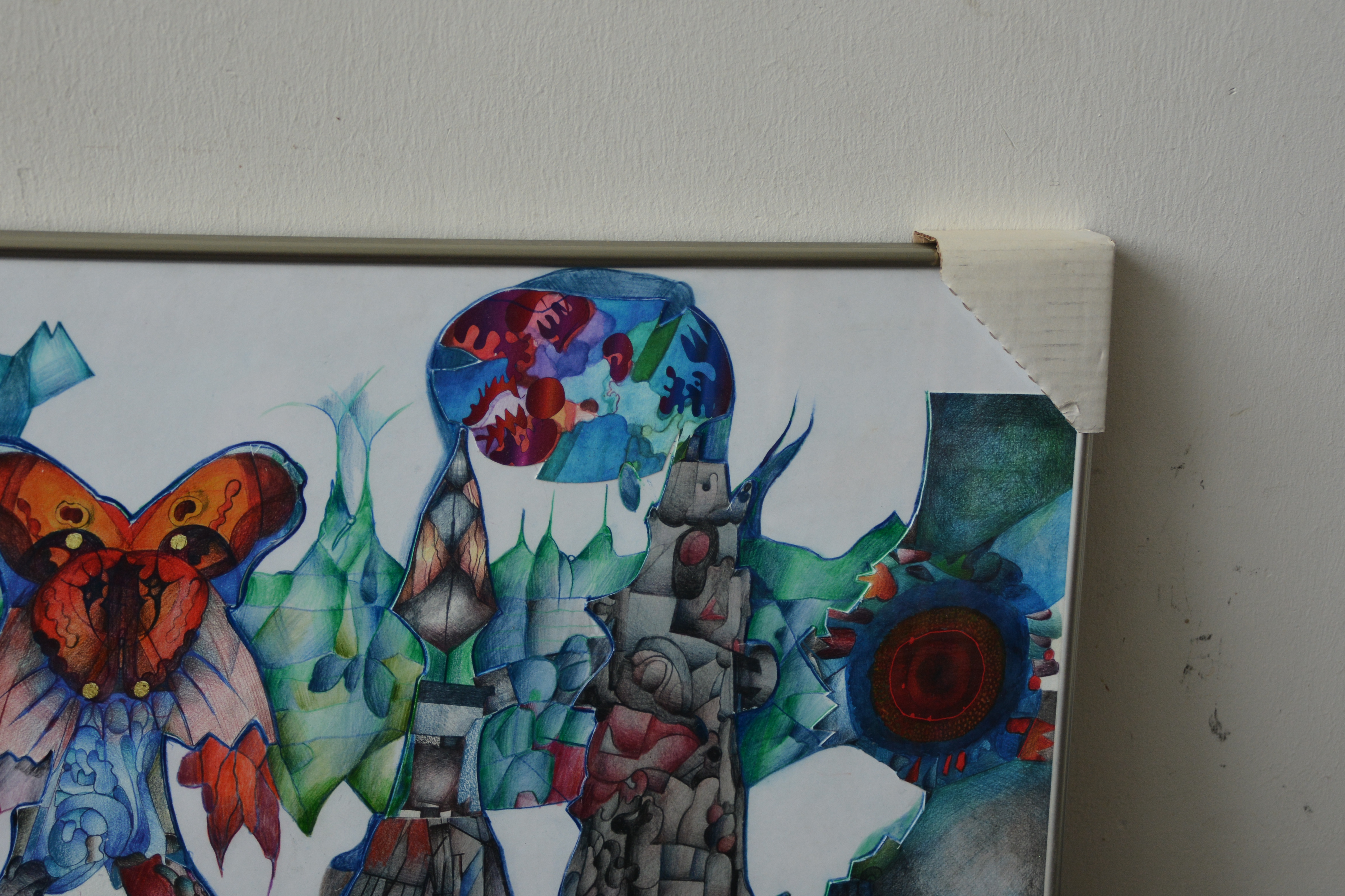 Kunstwerk: "Surrealistisch landschap" – foto 2 – kavel bij GSD Auctions, Zoeterwoude