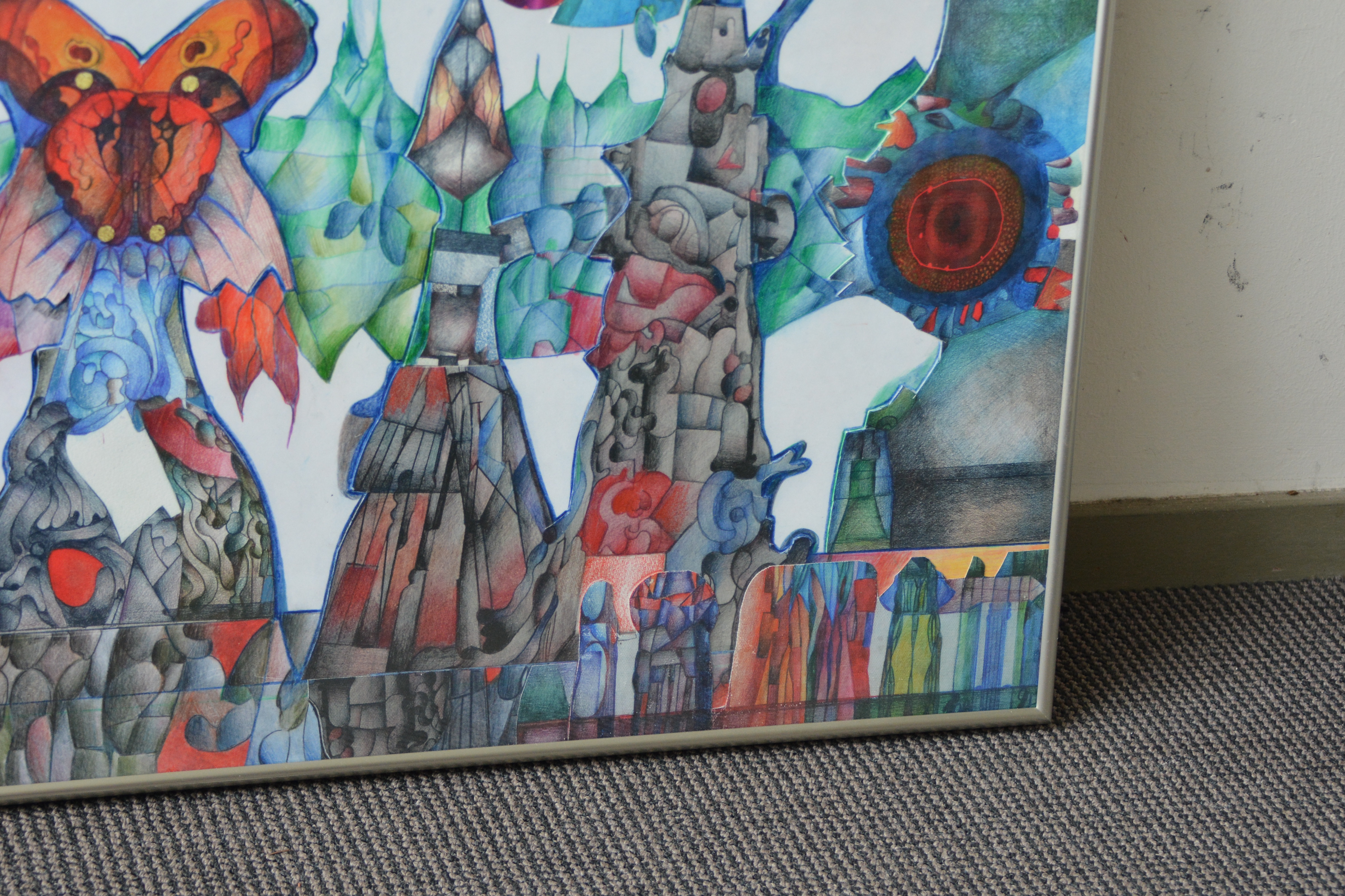 Kunstwerk: "Surrealistisch landschap" – foto 9 – kavel bij GSD Auctions, Zoeterwoude