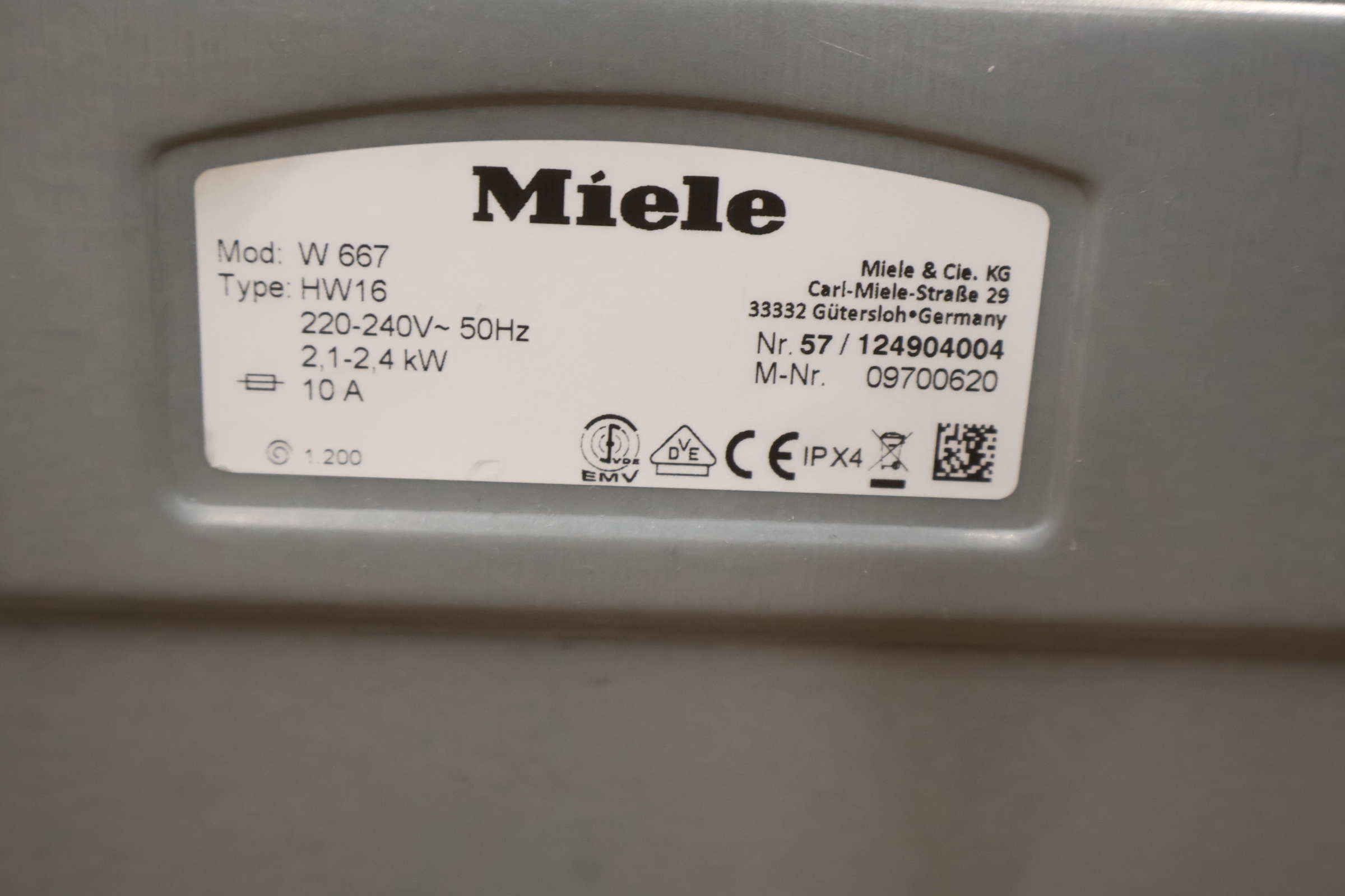 Miele wasmachine met bovenlader – foto 8 – kavel bij GSD Auctions, Zoeterwoude
