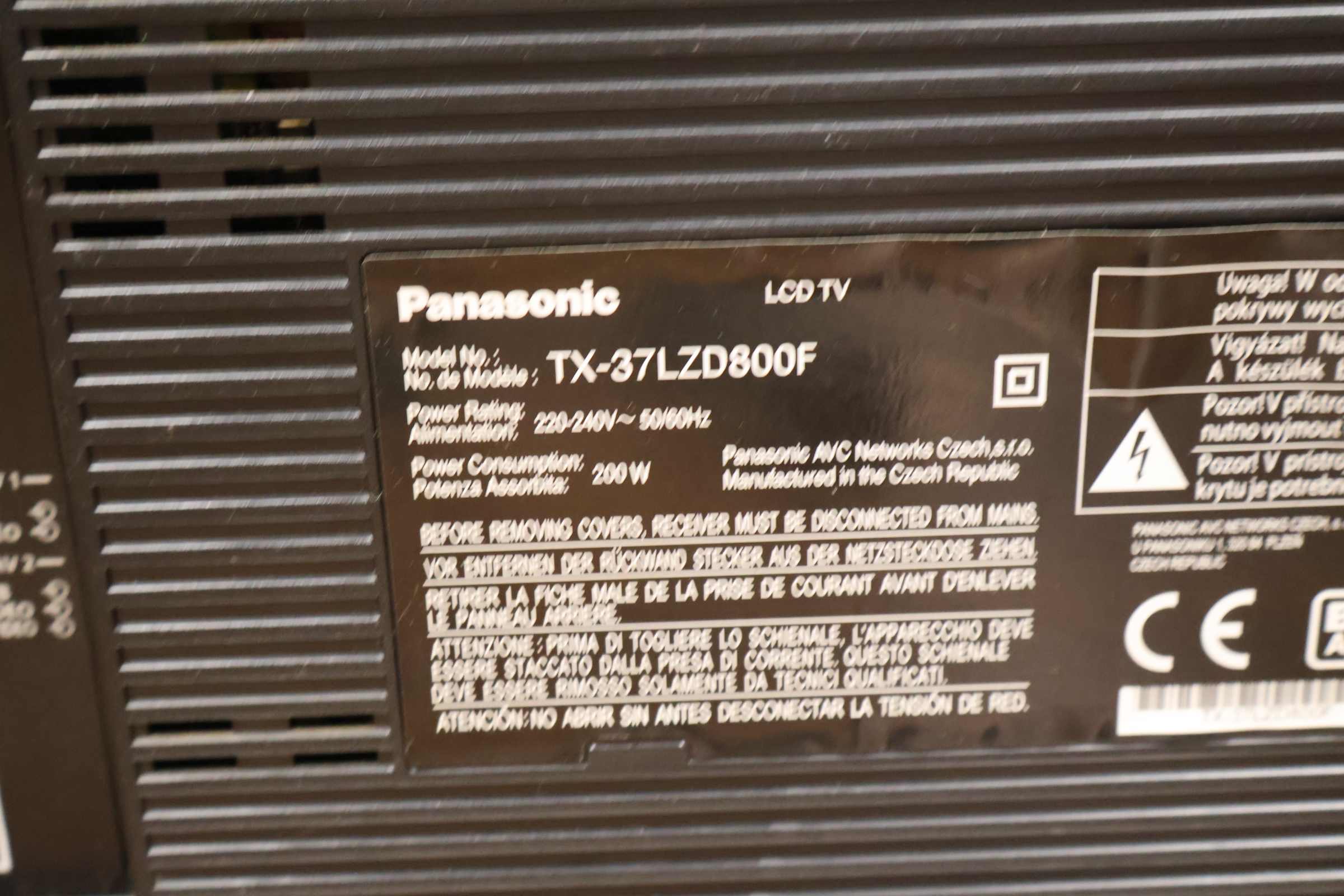 Panasonic Viera televisie met afstandsbediening – foto 7 – kavel bij GSD Auctions, Zoeterwoude