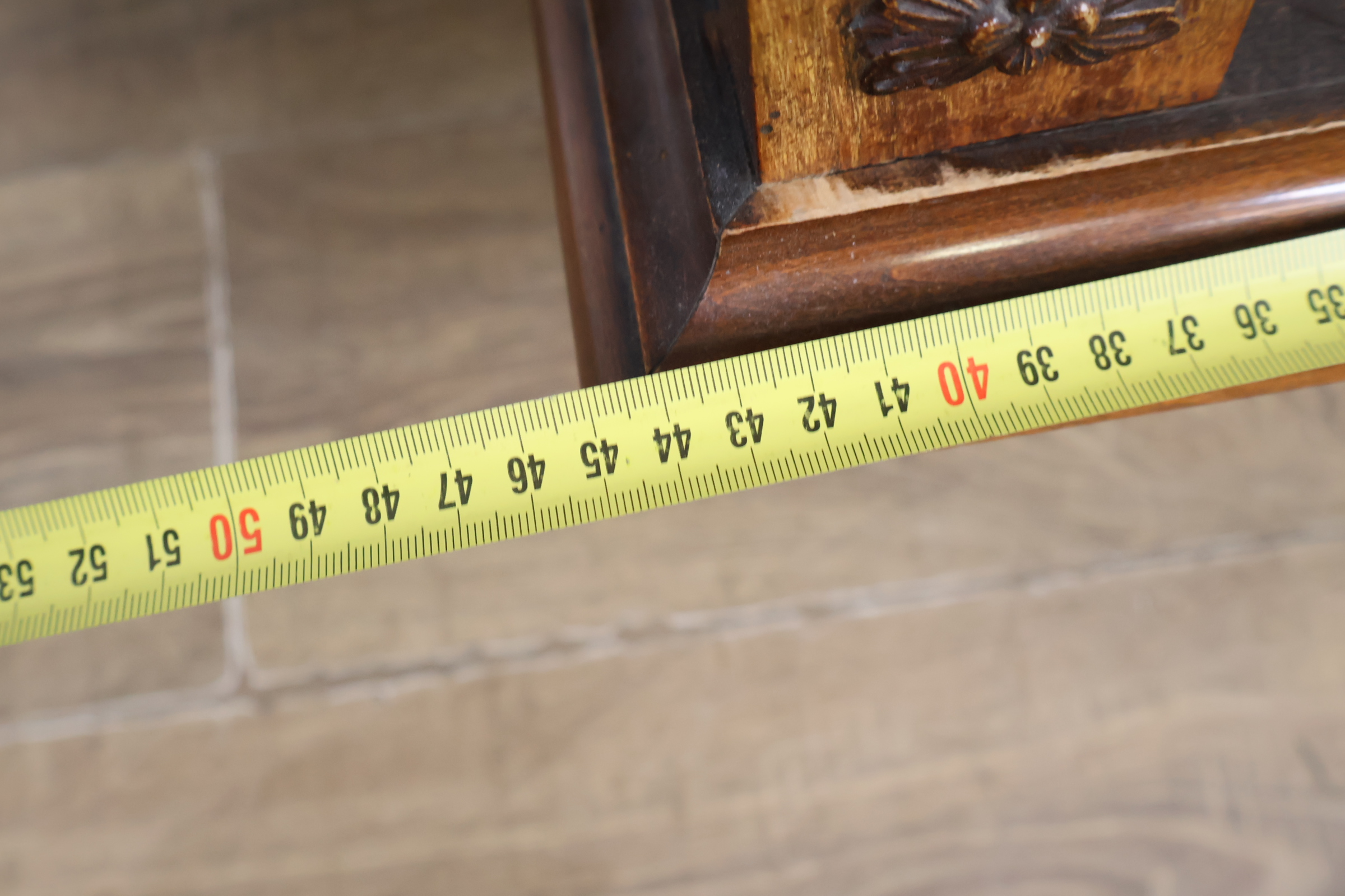 Houten pendule met slinger en gewichten – foto 7 – kavel bij GSD Auctions, Zoeterwoude
