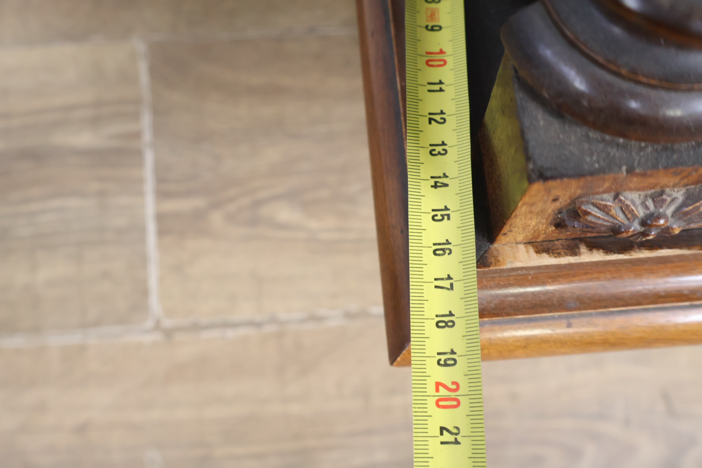 Houten pendule met slinger en gewichten – foto 8 – kavel bij GSD Auctions, Zoeterwoude