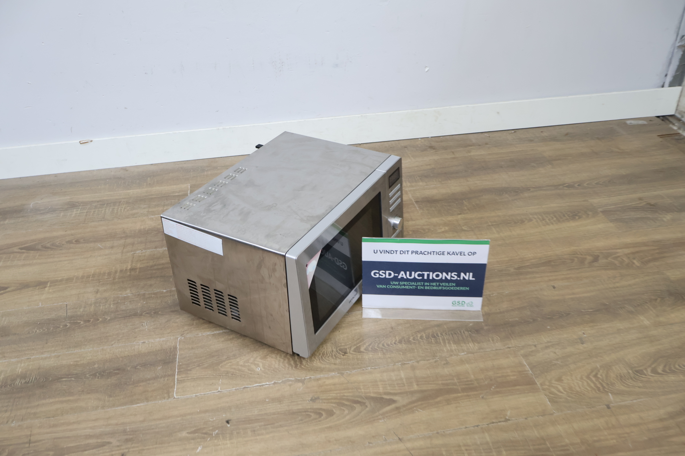 Inventum magnetron wit en RVS – foto 2 – kavel bij GSD Auctions, Zoeterwoude