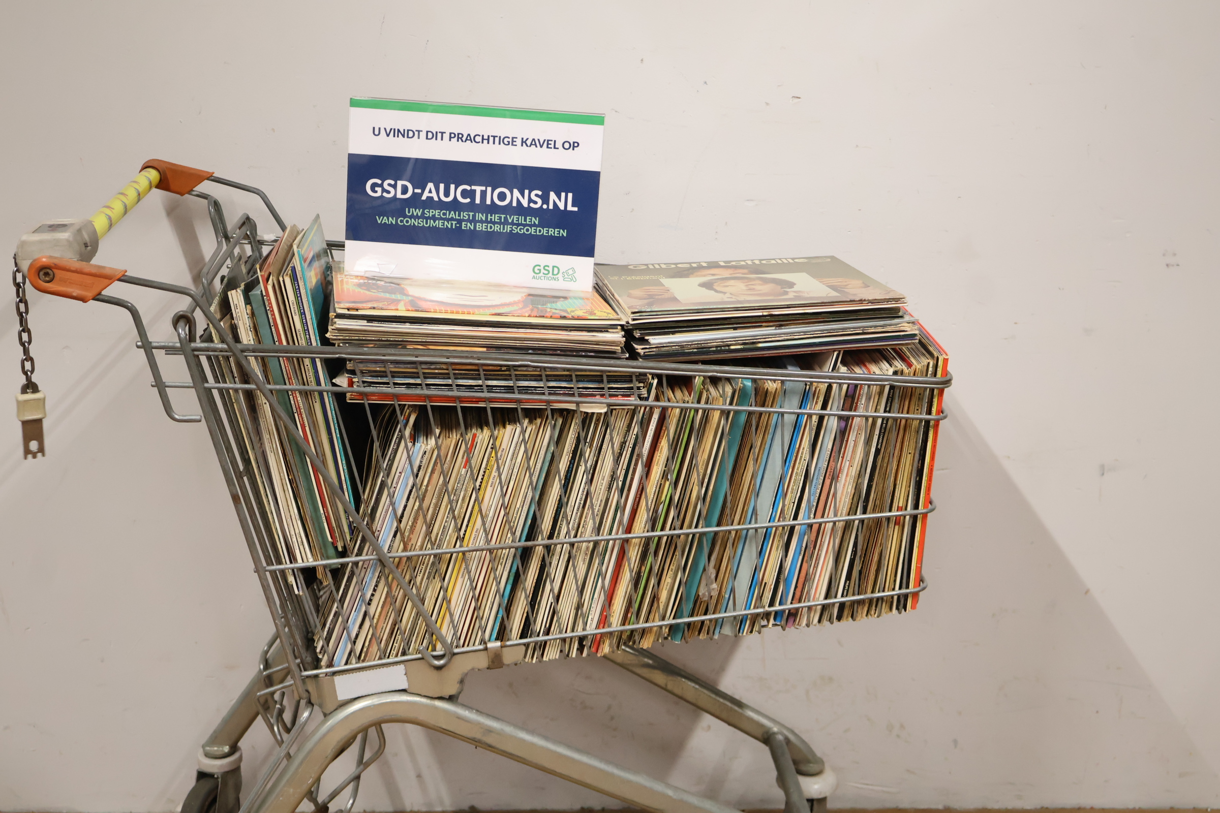 Collectie Vinylplaten in Winkelwagentje – kavel bij GSD Auctions, Zoeterwoude