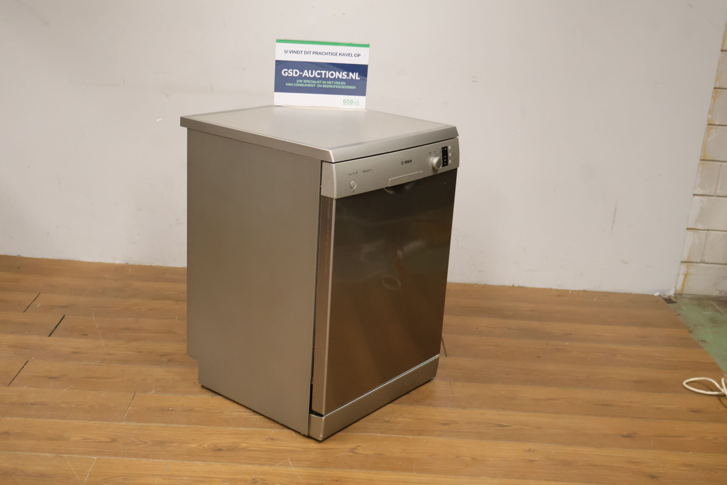 Bosch afwasmachine in RVS – foto 2 – kavel bij GSD Auctions, Zoeterwoude