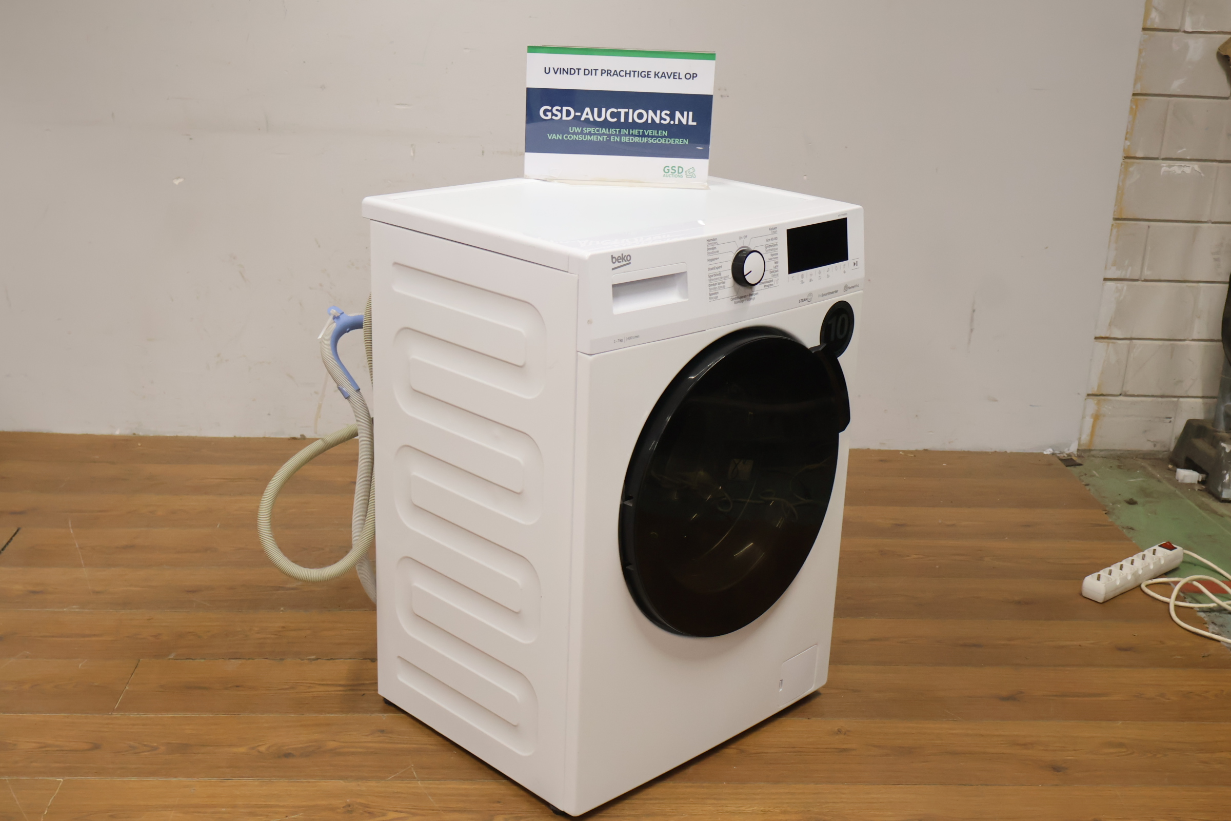 Beko wasmachine met digitale display – kavel bij GSD Auctions, Zoeterwoude