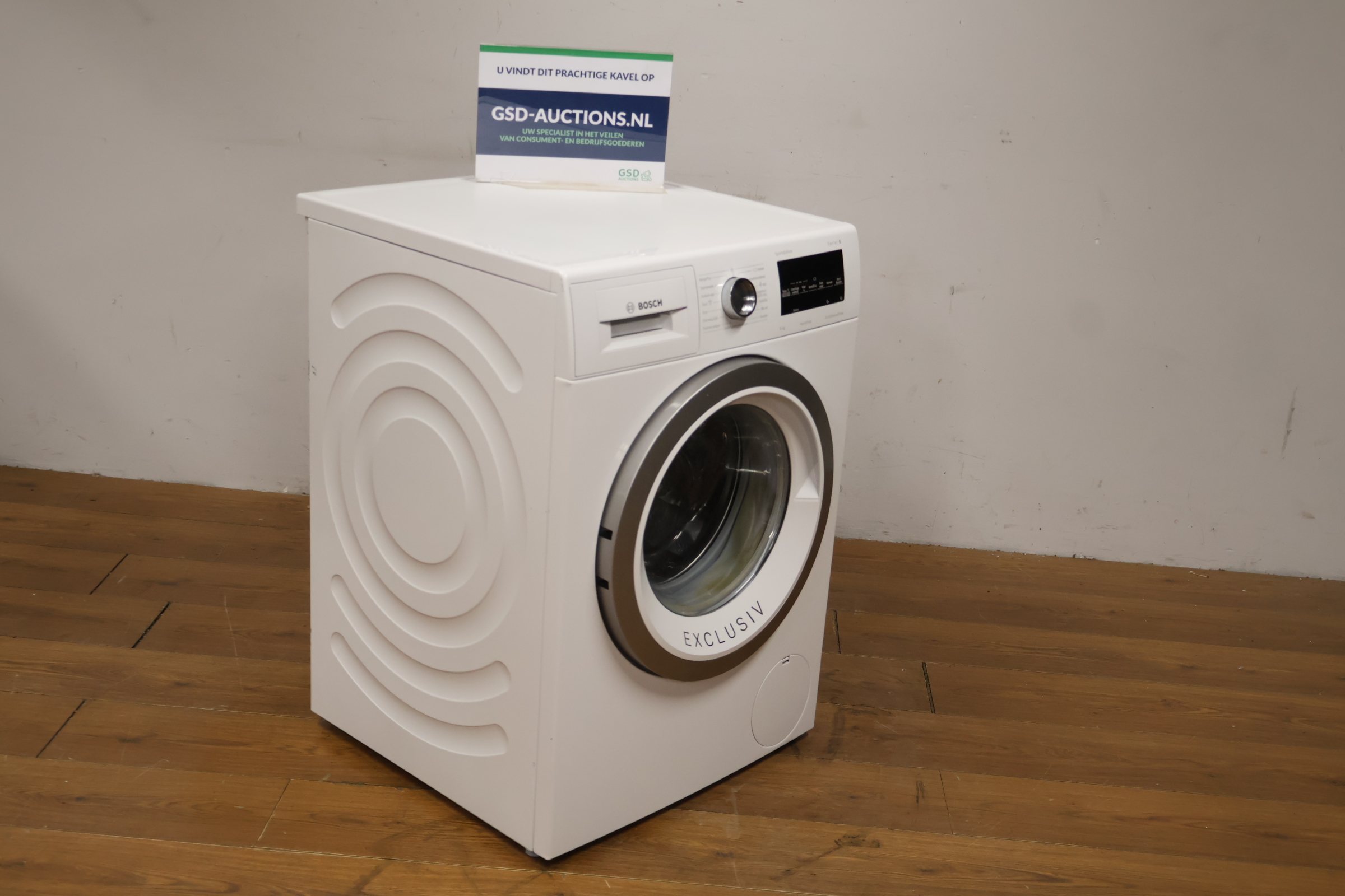 Bosch Exclusiv wasmachine – foto 2 – kavel bij GSD Auctions, Zoeterwoude