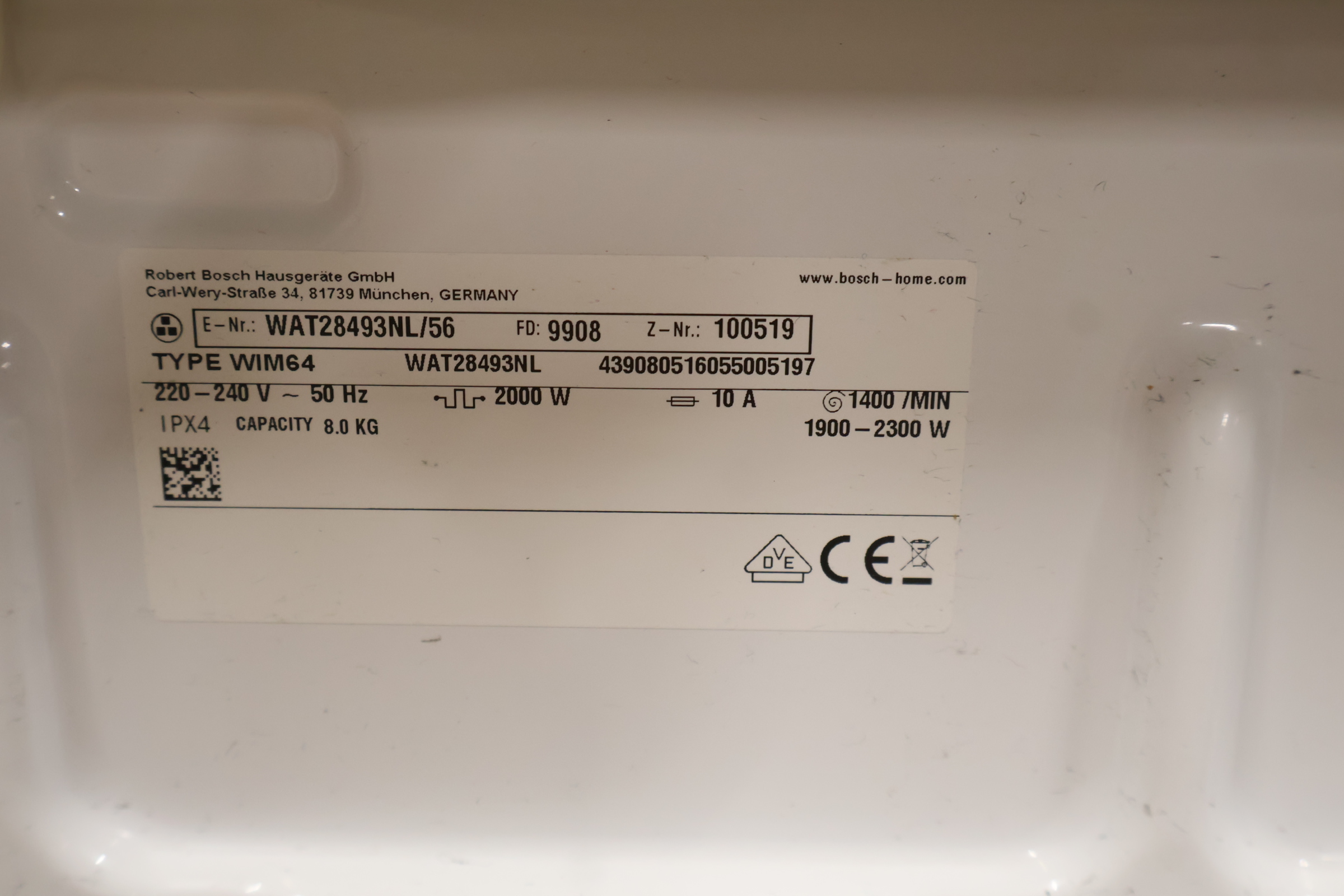 Bosch Exclusiv wasmachine – foto 8 – kavel bij GSD Auctions, Zoeterwoude