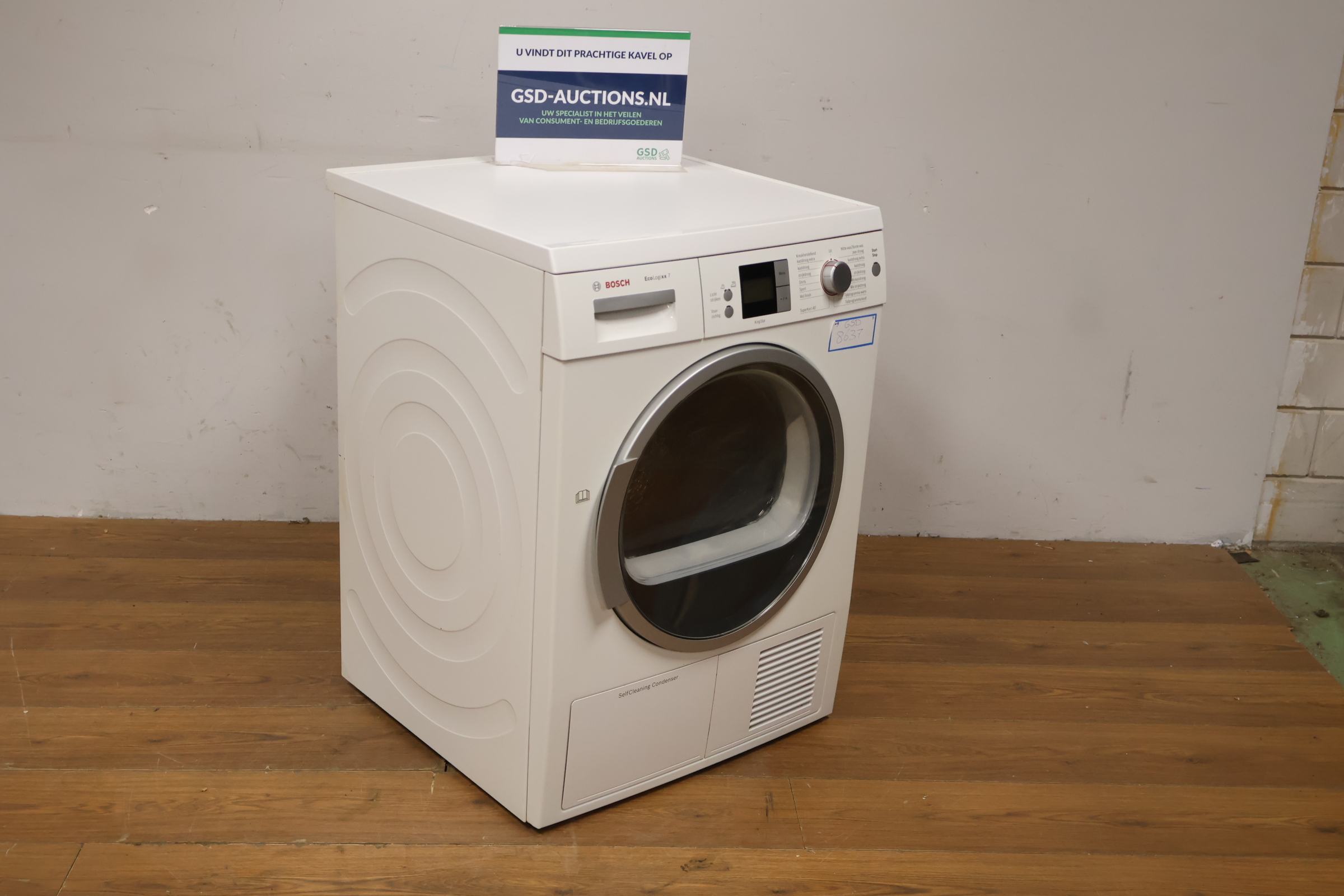 Bosch EcoLogixx 7 wasdroger – foto 2 – kavel bij GSD Auctions, Zoeterwoude