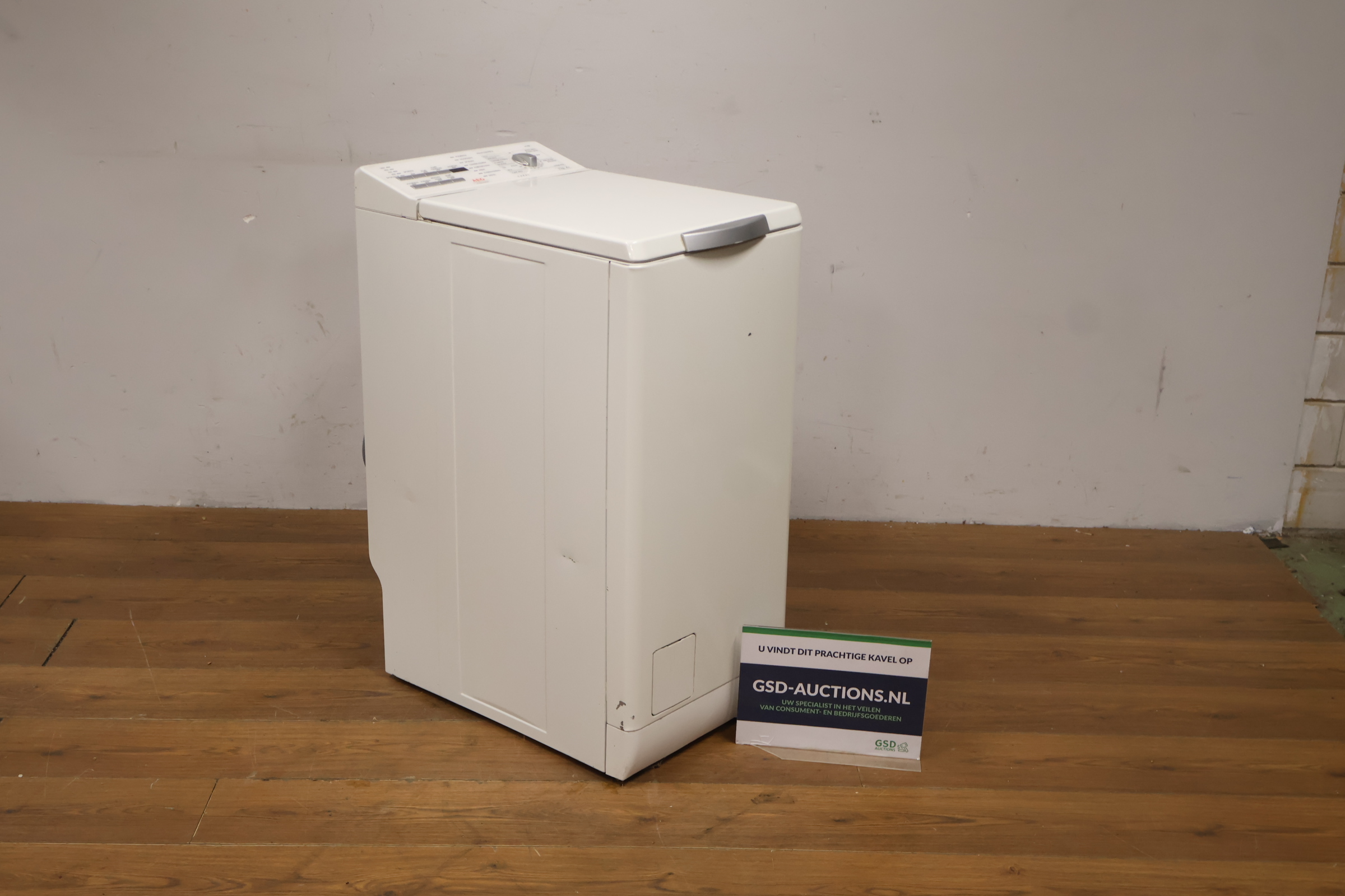 Bovenladende wasmachine – kavel bij GSD Auctions, Zoeterwoude
