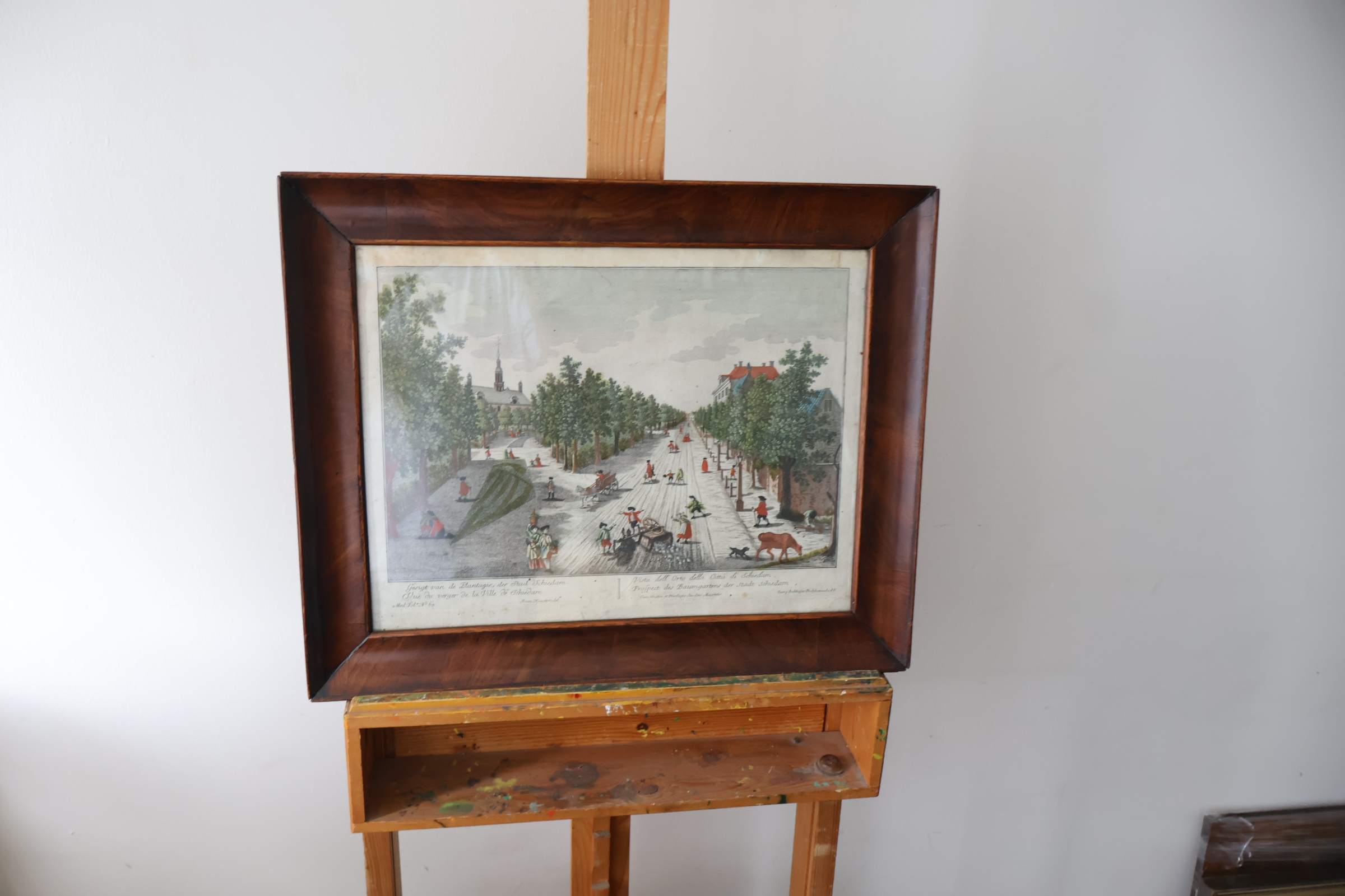 Ingelijste antieke stadsgezichten Amsterdam – kavel bij GSD Auctions, Zoeterwoude