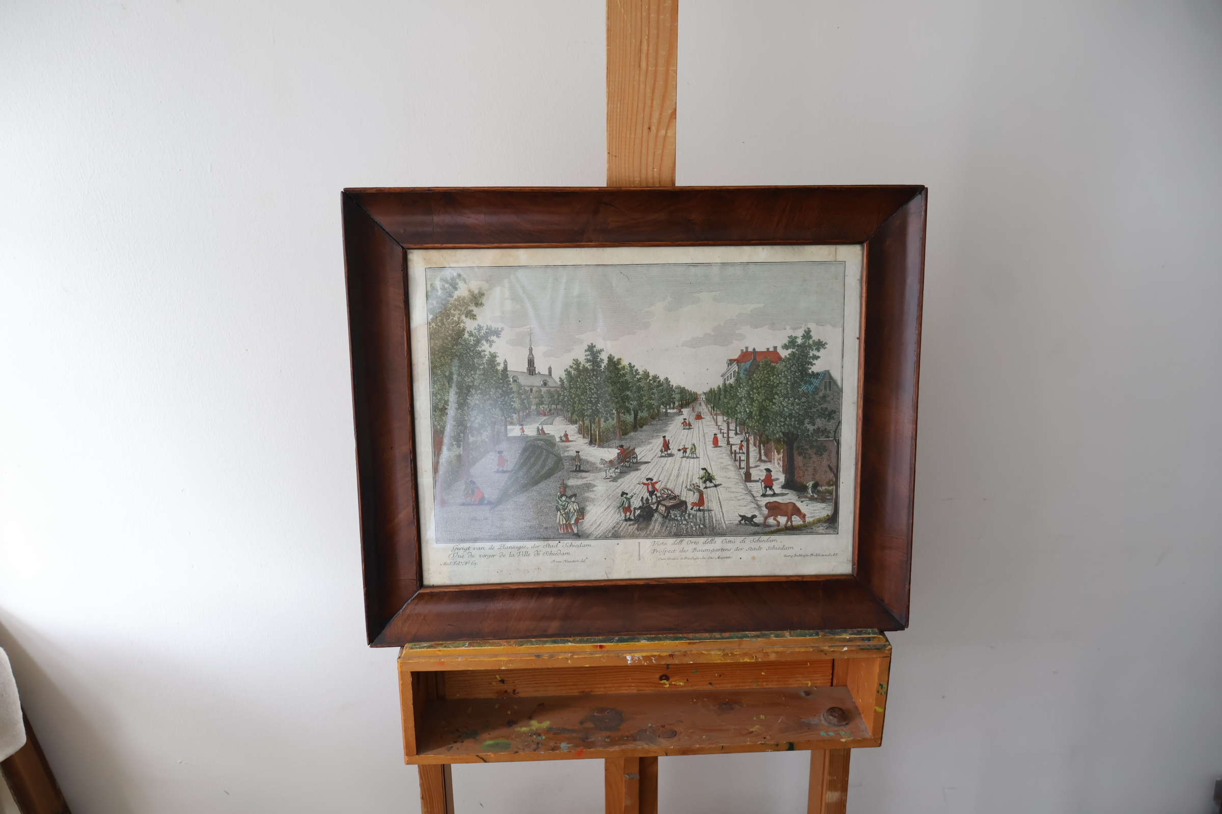 Ingelijste antieke stadsgezichten Amsterdam – foto 2 – kavel bij GSD Auctions, Zoeterwoude
