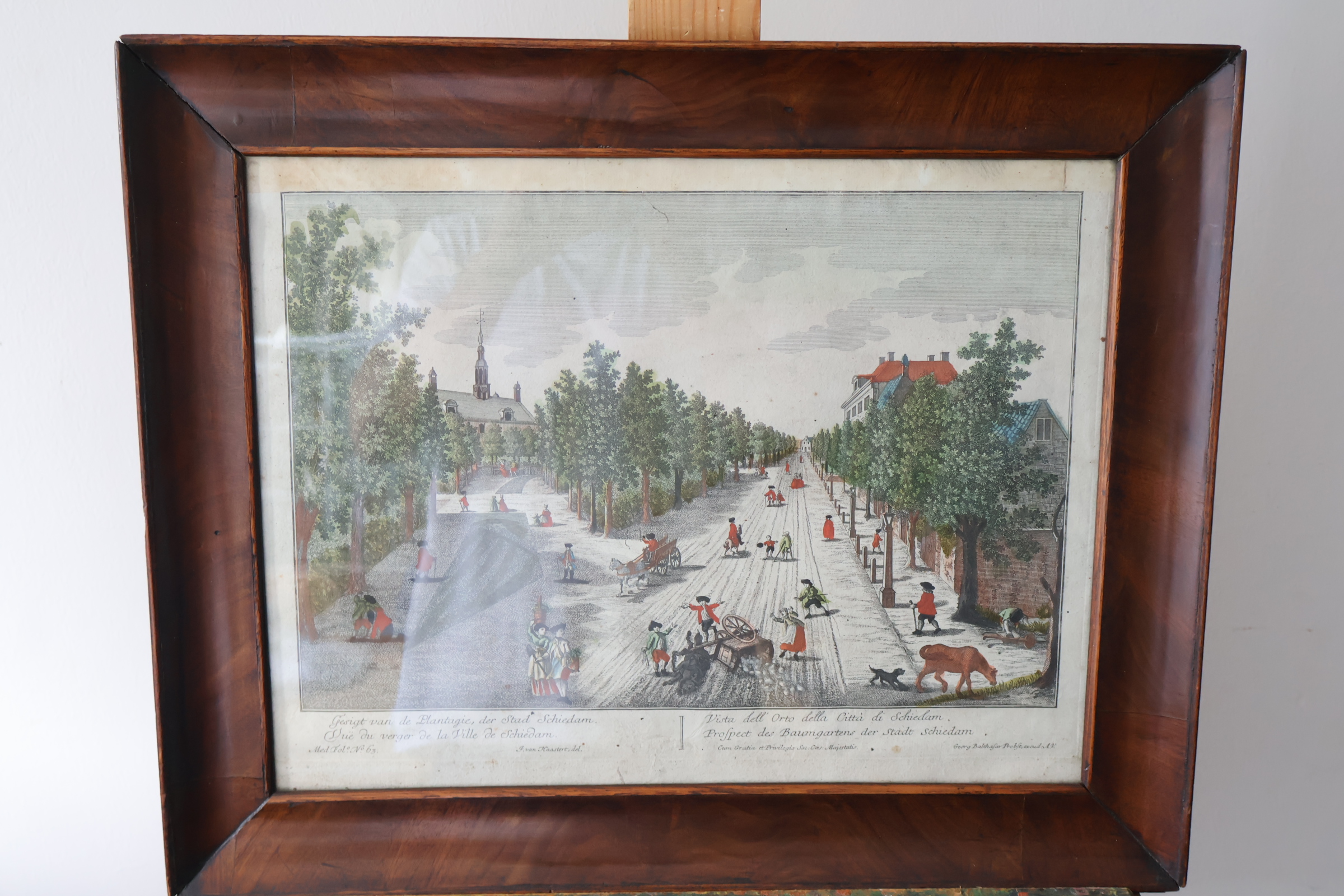 Ingelijste antieke stadsgezichten Amsterdam – foto 3 – kavel bij GSD Auctions, Zoeterwoude