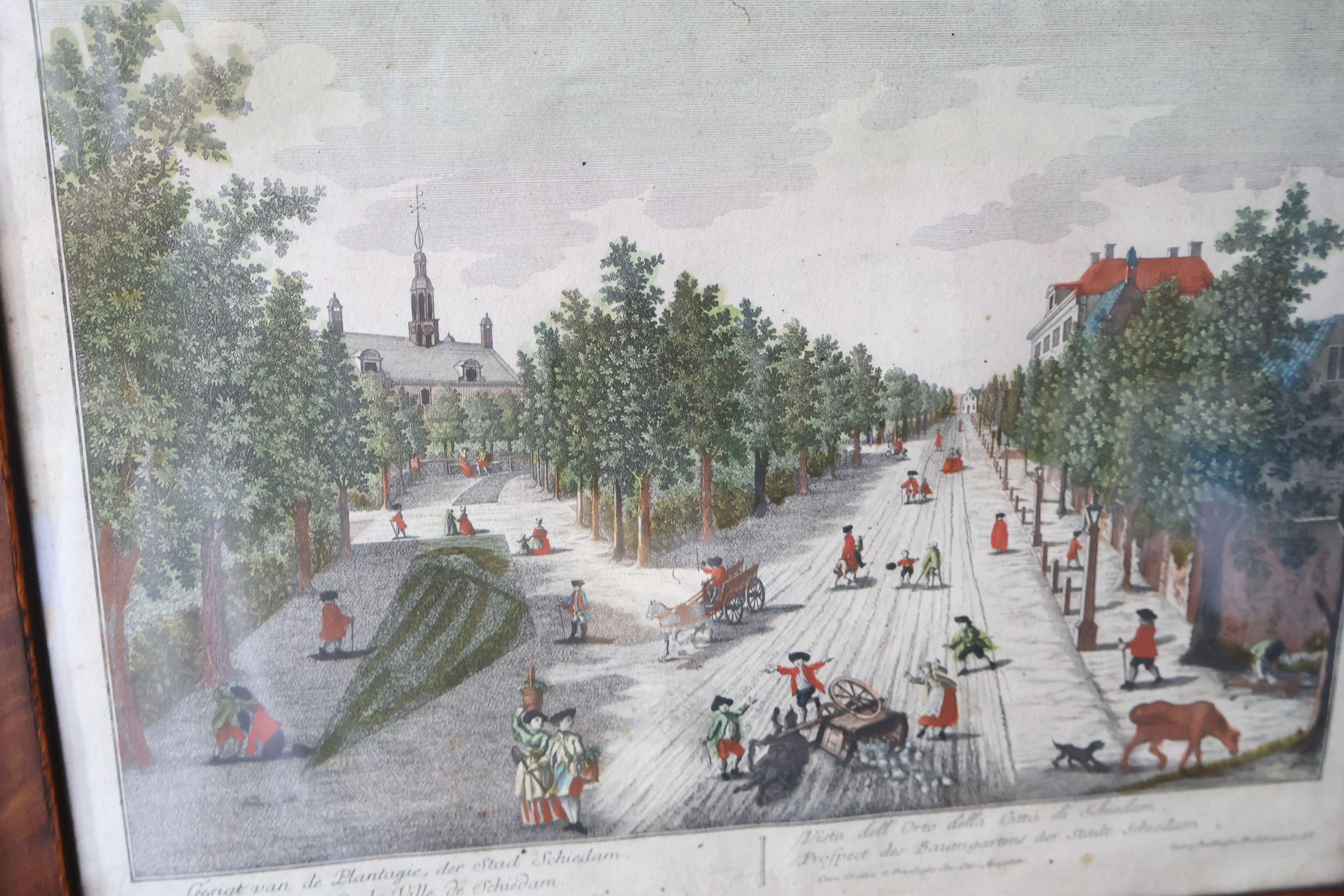 Ingelijste antieke stadsgezichten Amsterdam – foto 8 – kavel bij GSD Auctions, Zoeterwoude