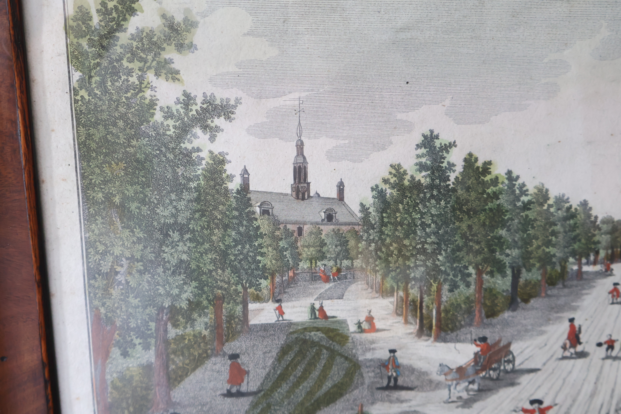 Ingelijste antieke stadsgezichten Amsterdam – foto 9 – kavel bij GSD Auctions, Zoeterwoude