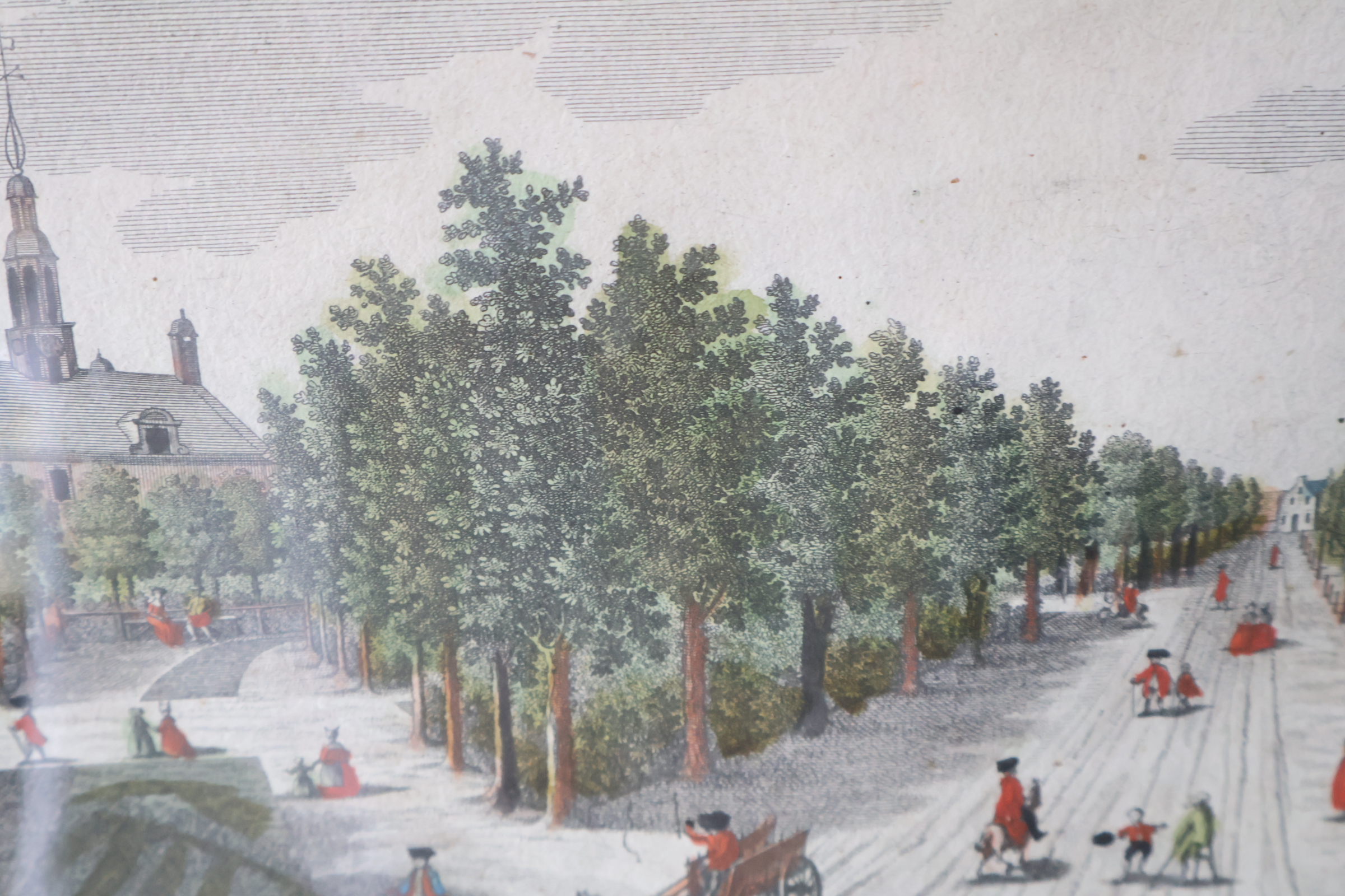 Ingelijste antieke stadsgezichten Amsterdam – foto 10 – kavel bij GSD Auctions, Zoeterwoude