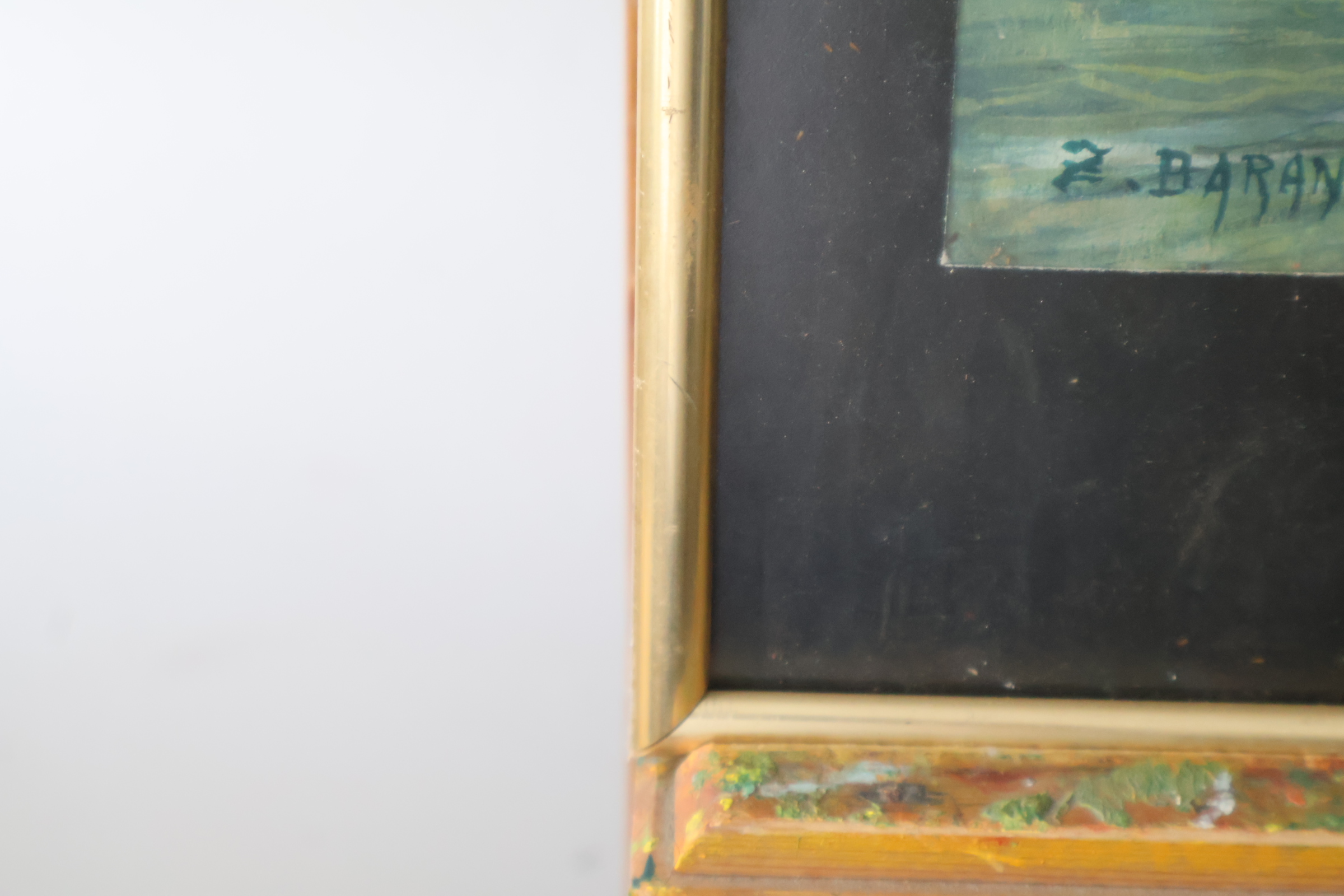 Ingelijste aquarel landschapschildering P. Barry – foto 7 – kavel bij GSD Auctions, Zoeterwoude