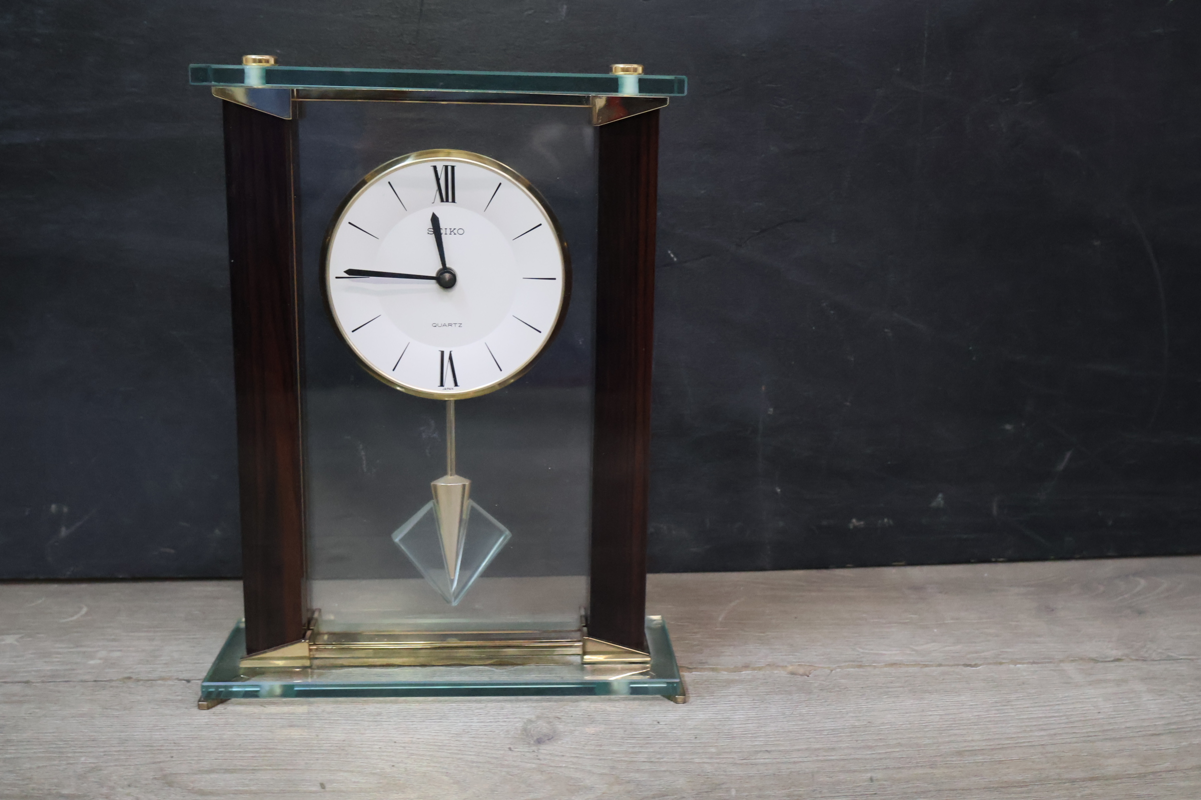 Seiko tafelklok met slinger – foto 4 – kavel bij GSD Auctions, Zoeterwoude