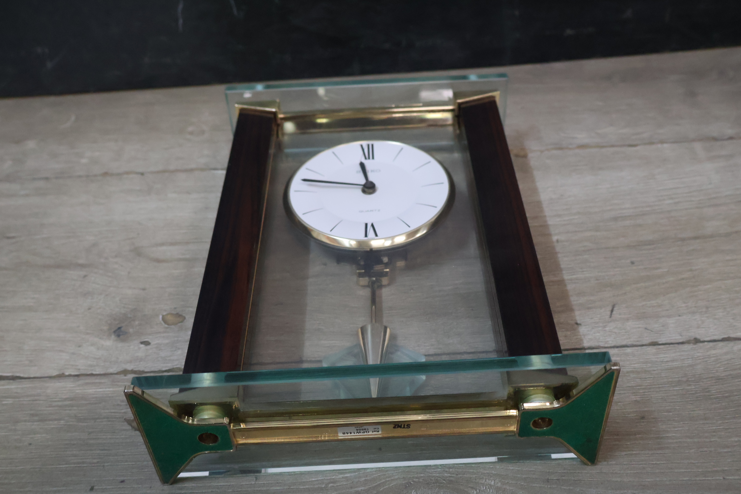 Seiko tafelklok met slinger – foto 10 – kavel bij GSD Auctions, Zoeterwoude